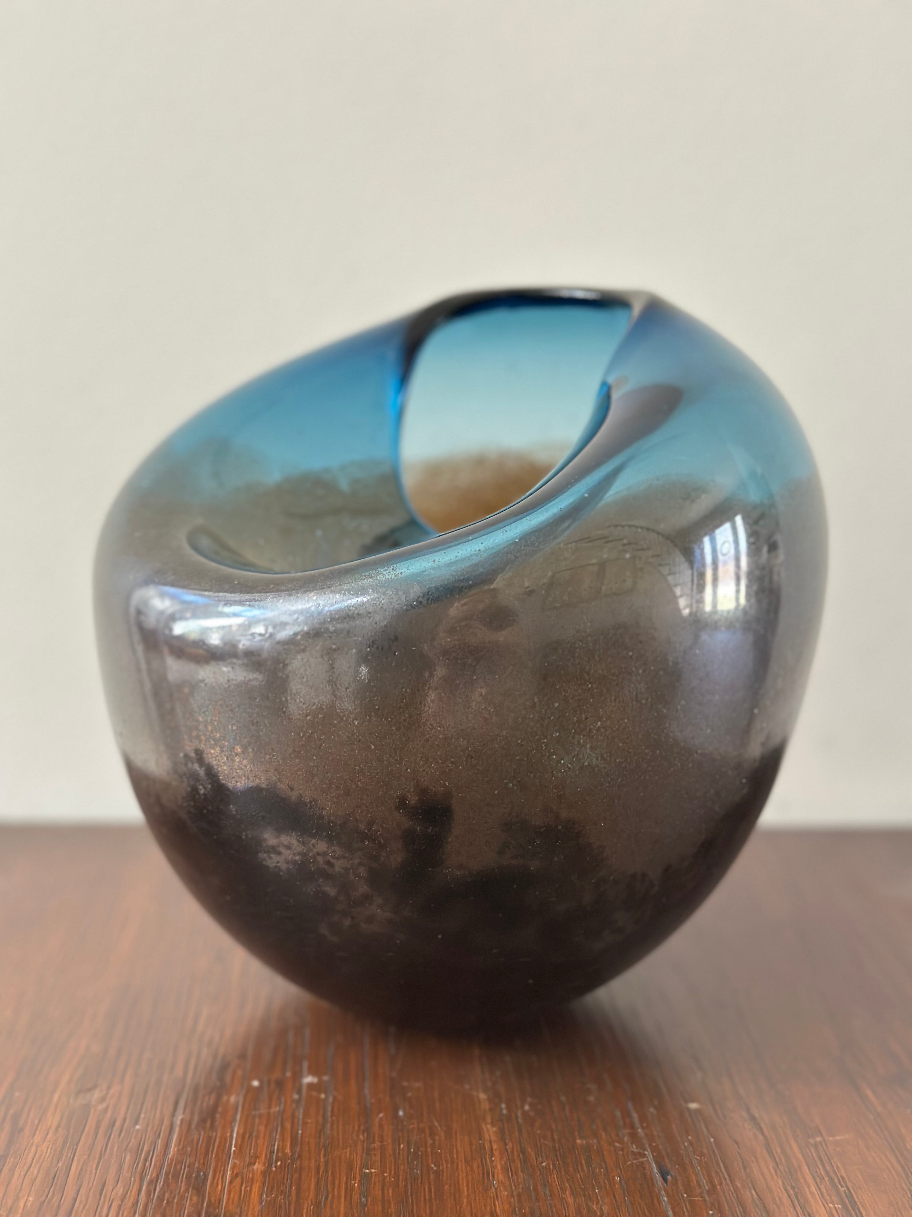 Sculptural Glass Vase