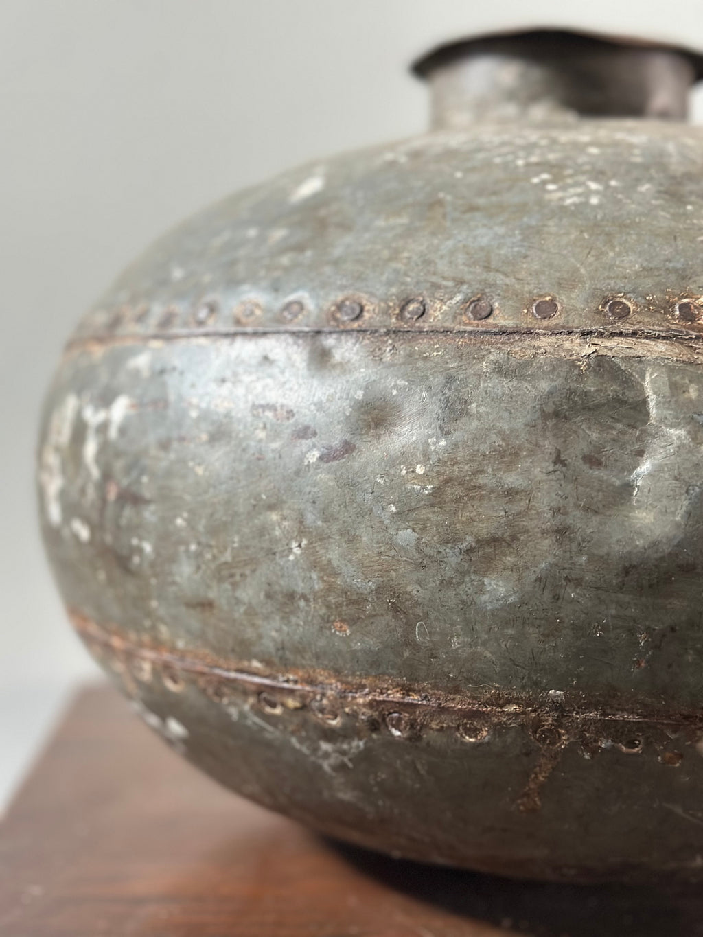 Antique Metal Water Pot