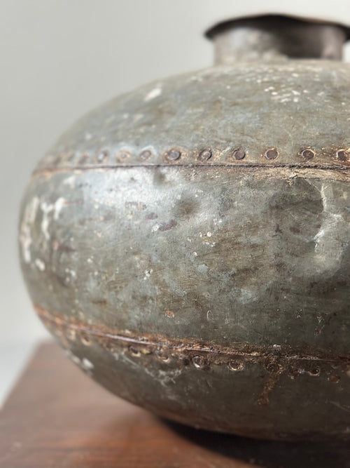 Antique Metal Water Pot