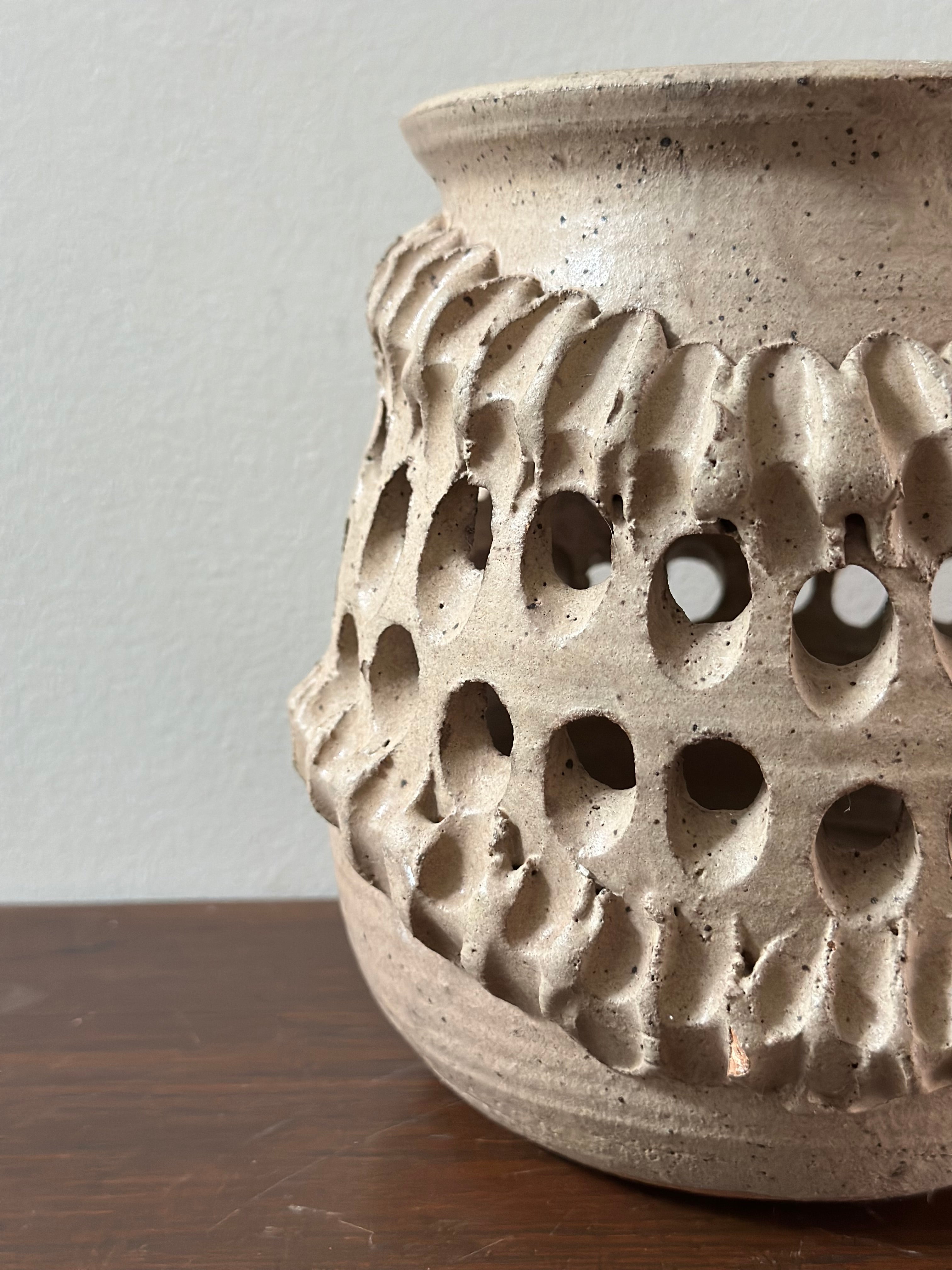Handcrafted Textured Vessel