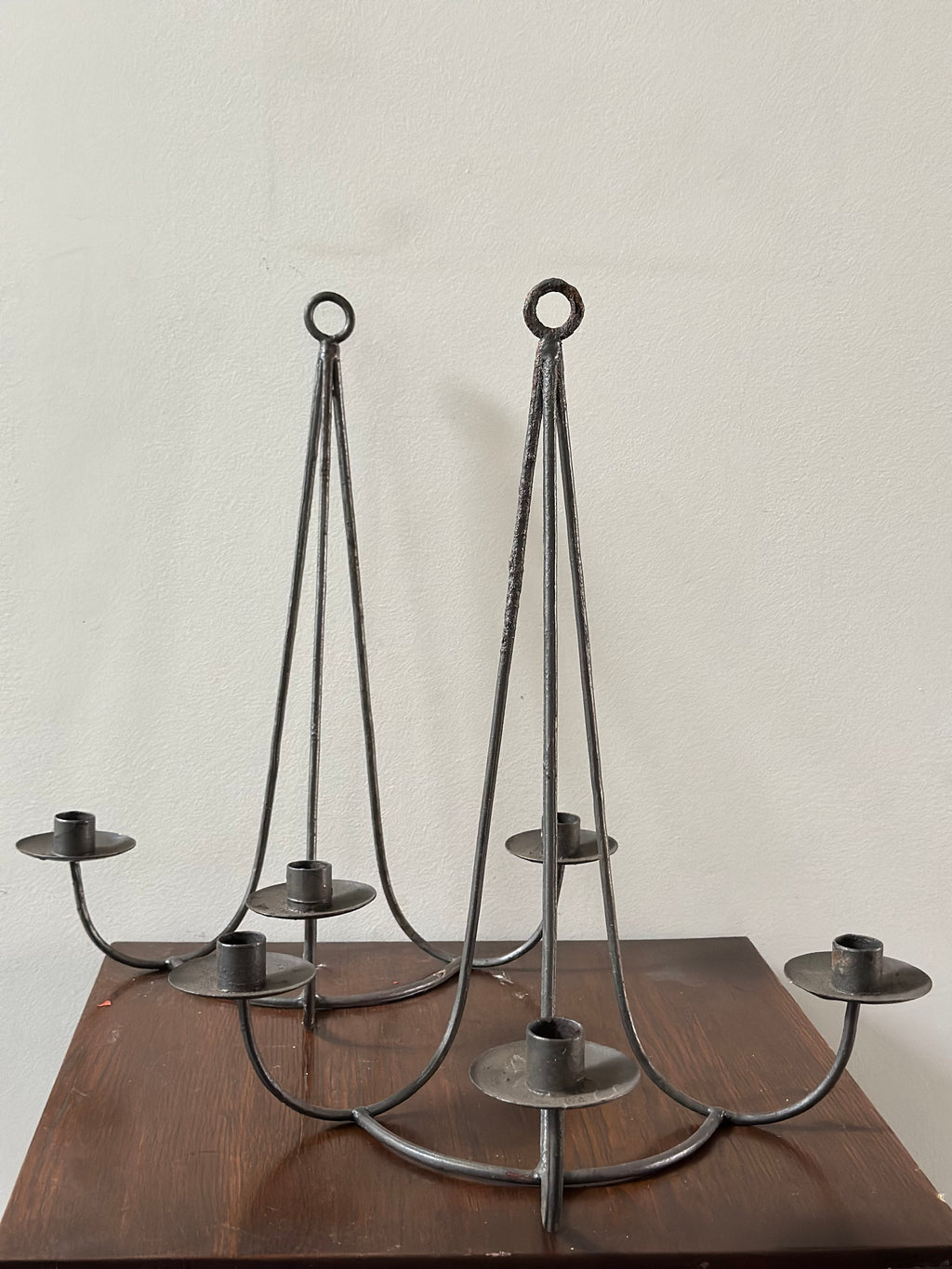 Wrought Iron Candelabras