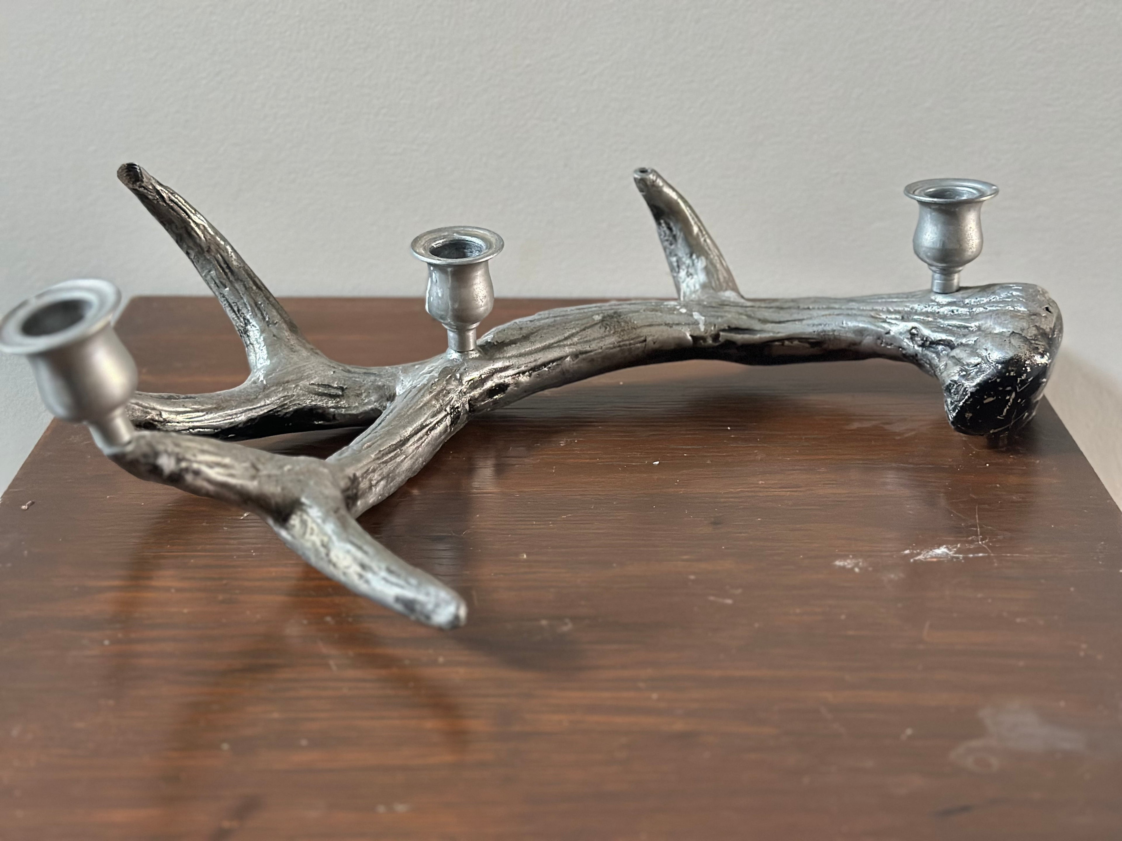 Stag Horn Antler Taper Holder