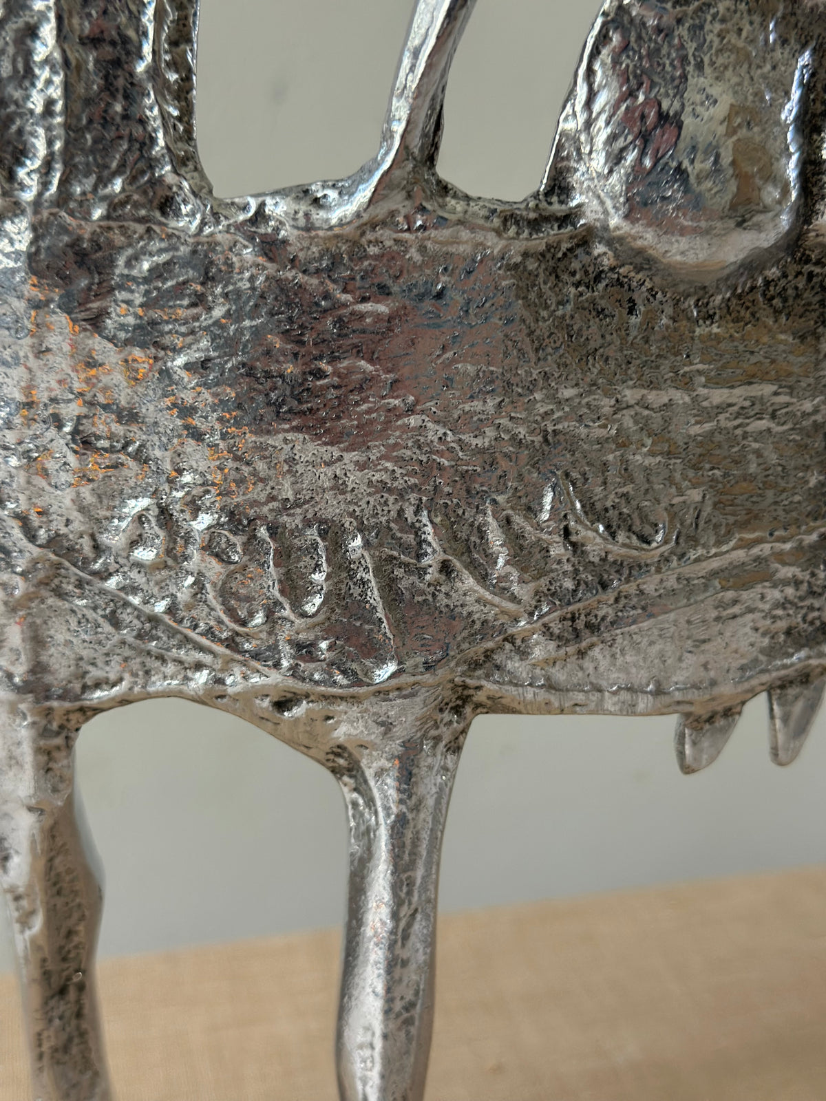 Vintage Don DRUMM Aluminum Sculpture, Lady Godiva