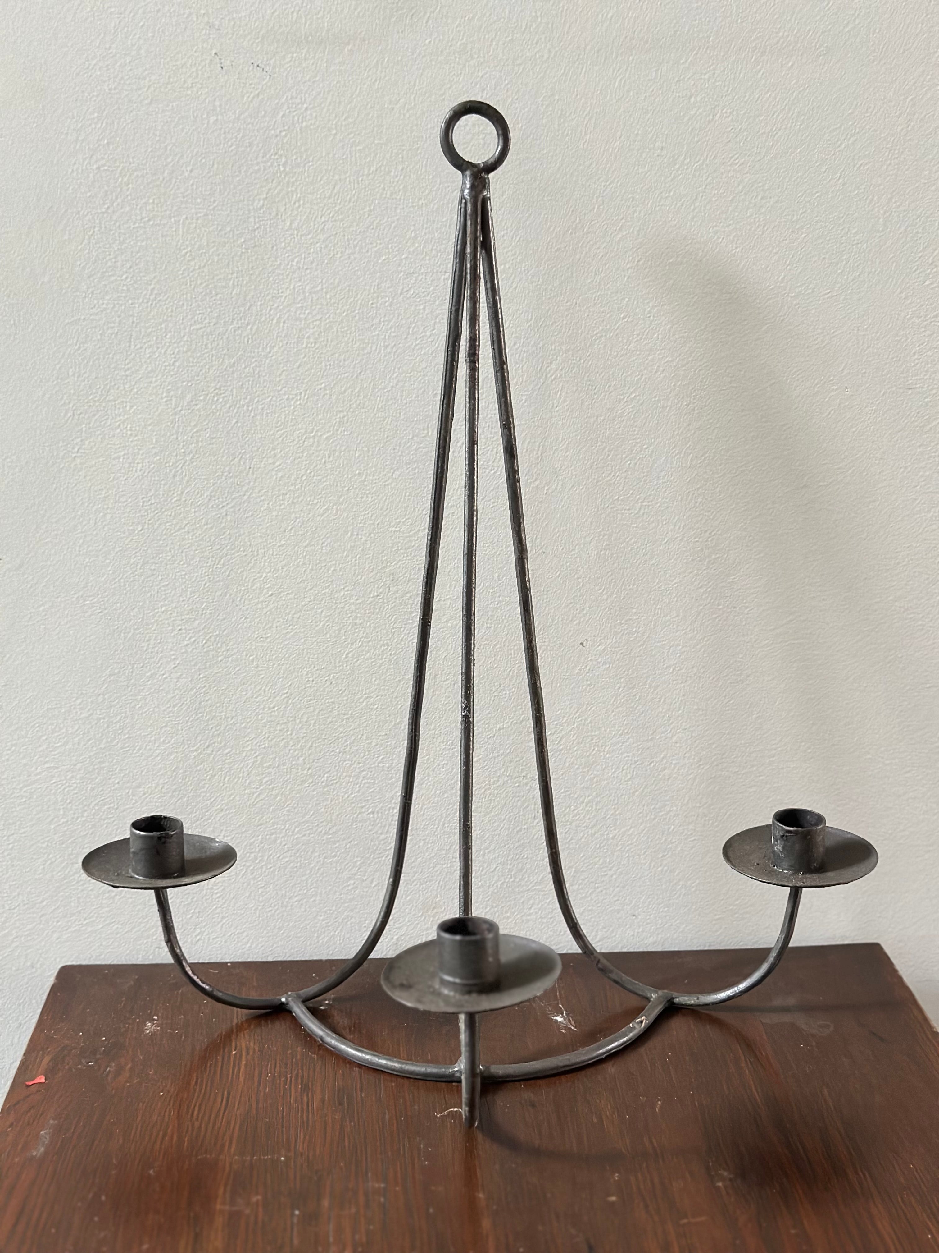 Wrought Iron Candelabras