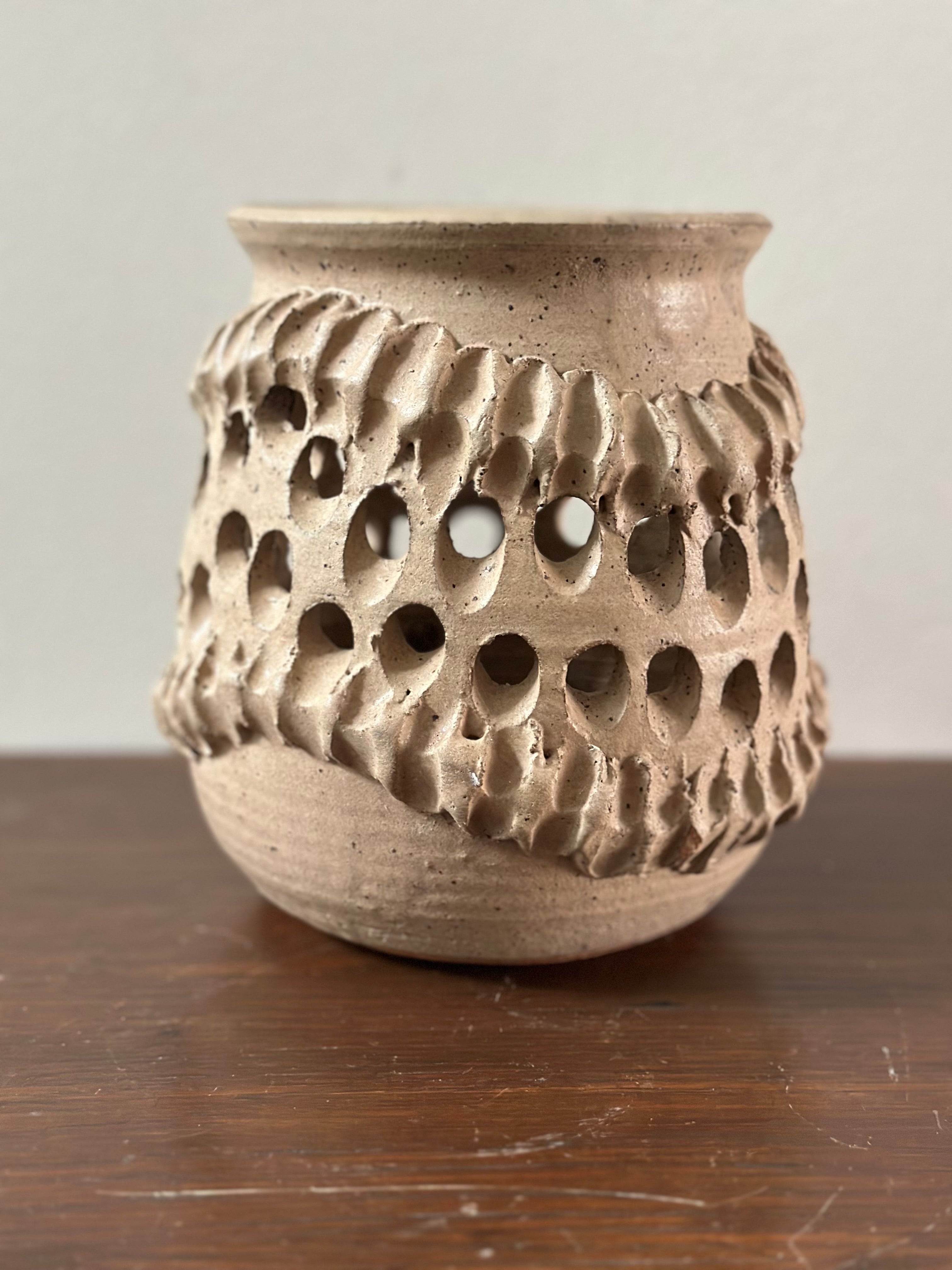 Handcrafted Textured Vessel