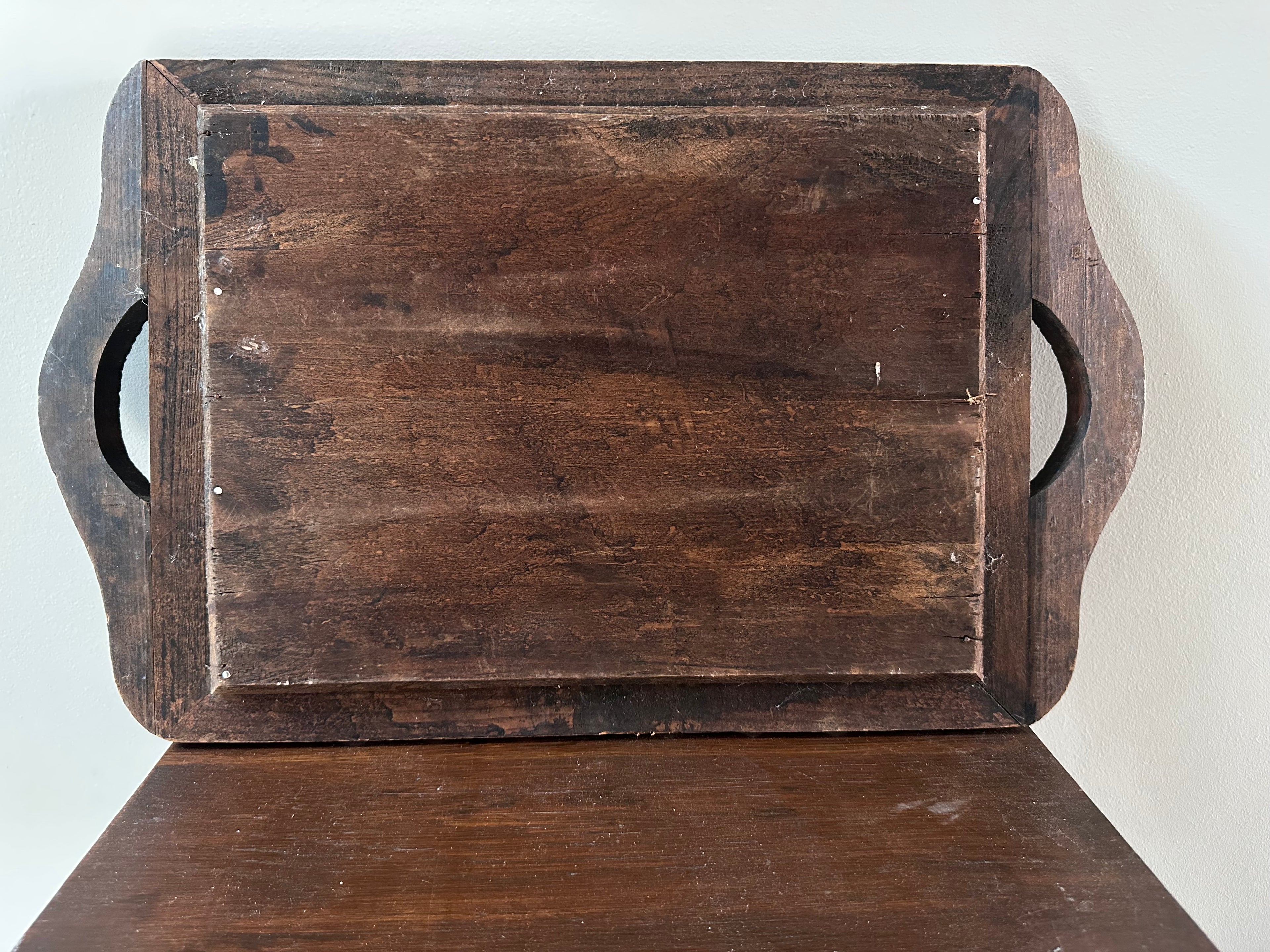 Hand Carved Wooden Tray