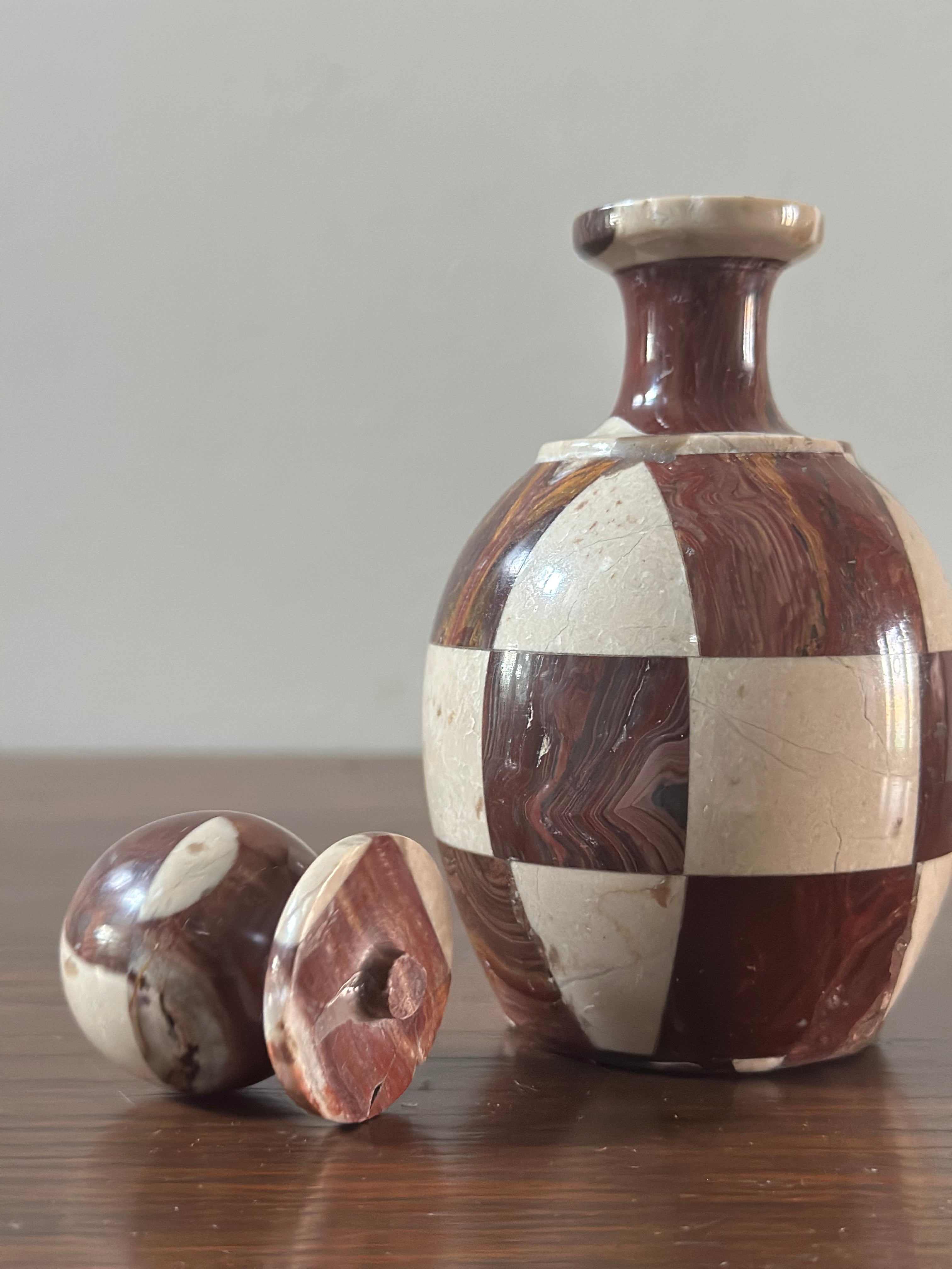 Stone Mosaic Bottle