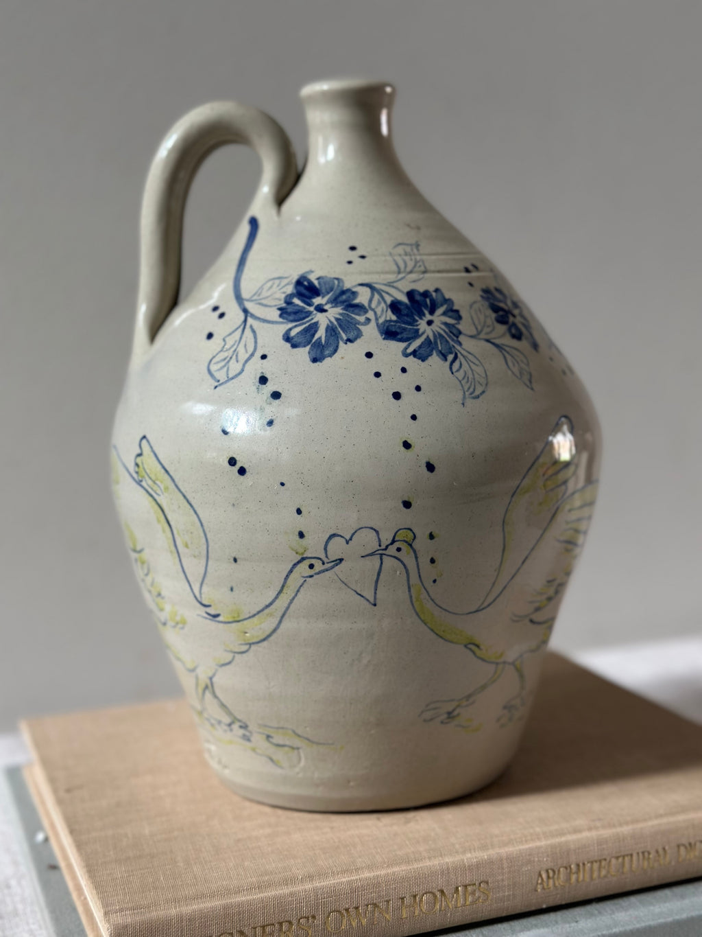 Williamsburg Pottery Salt Glazed Jug