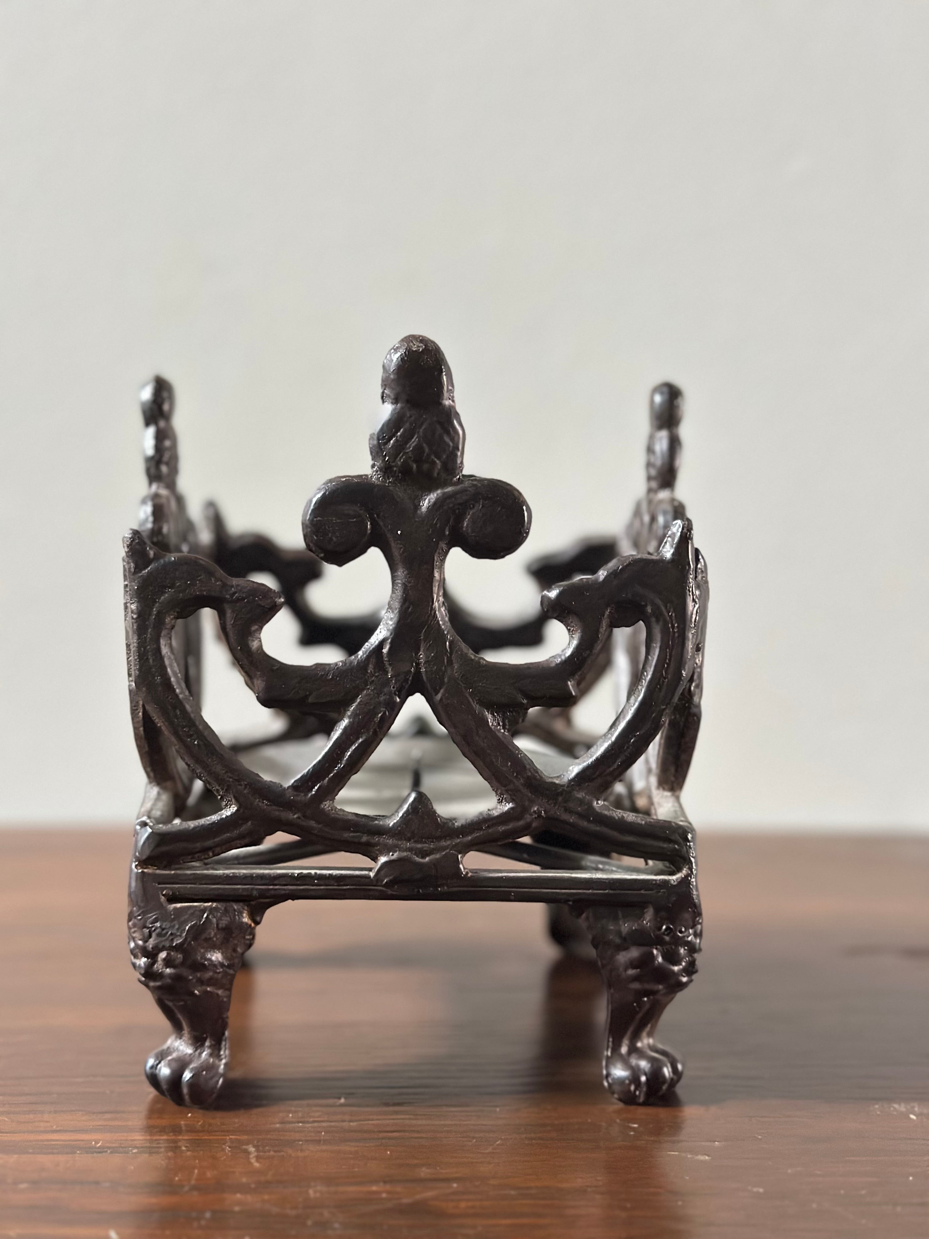 Iron Candle Holder