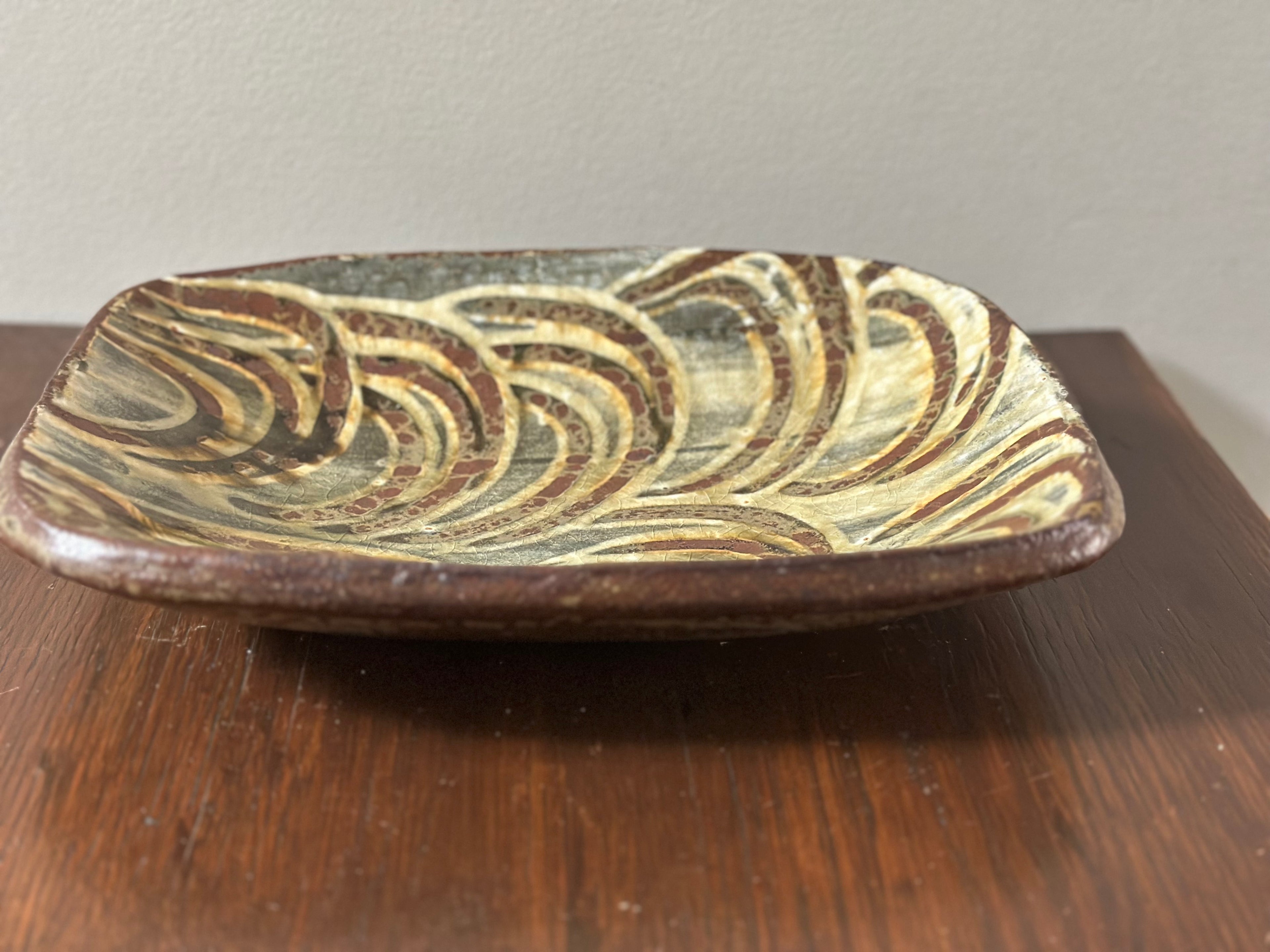 Hand Crafted Ceramic Decorative Plate