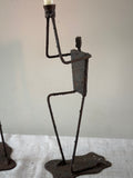 Vintage Brutalist Candlestick (Kneeling)