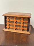 Vintage Lattice Wood Box