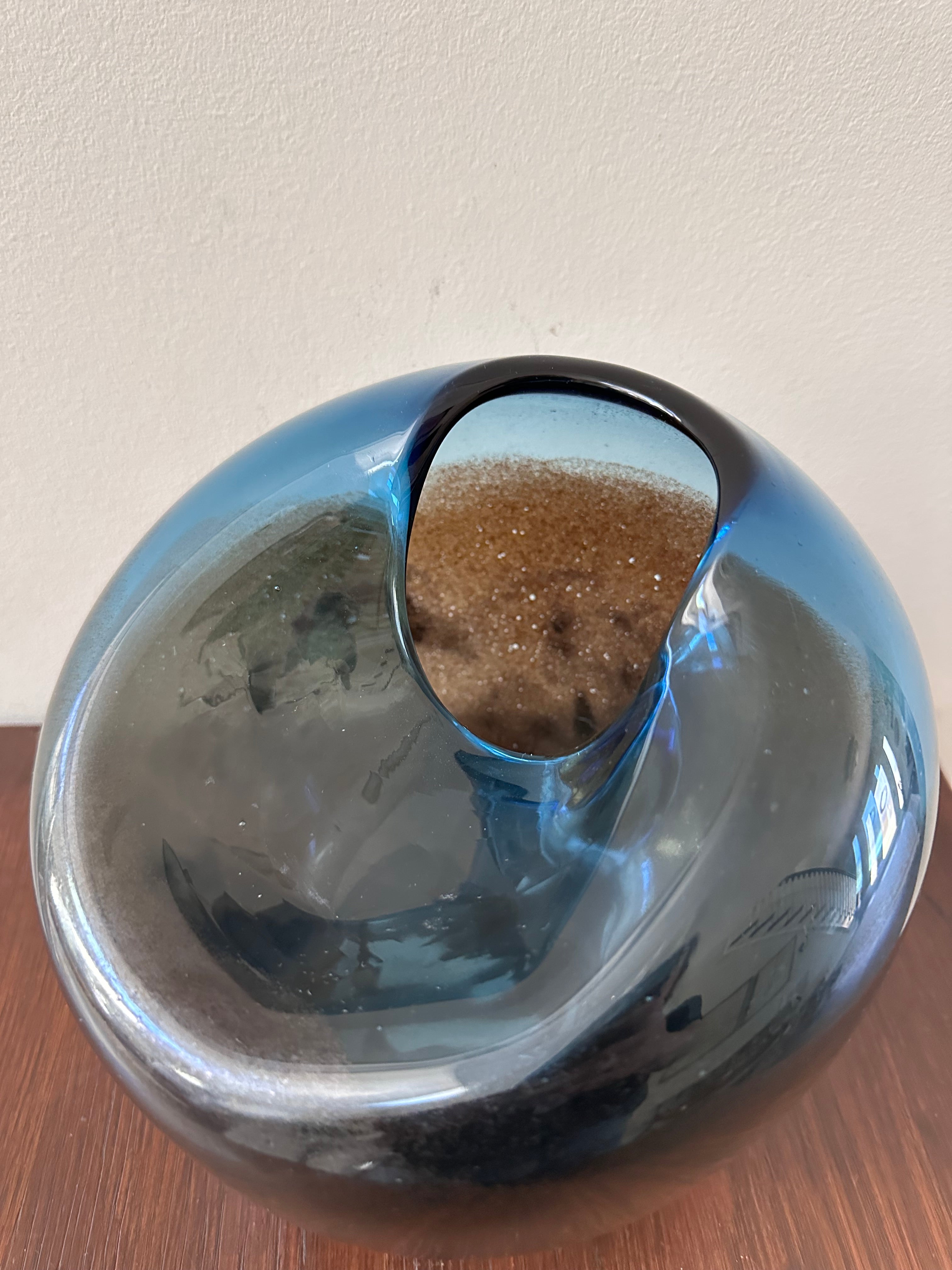 Sculptural Glass Vase