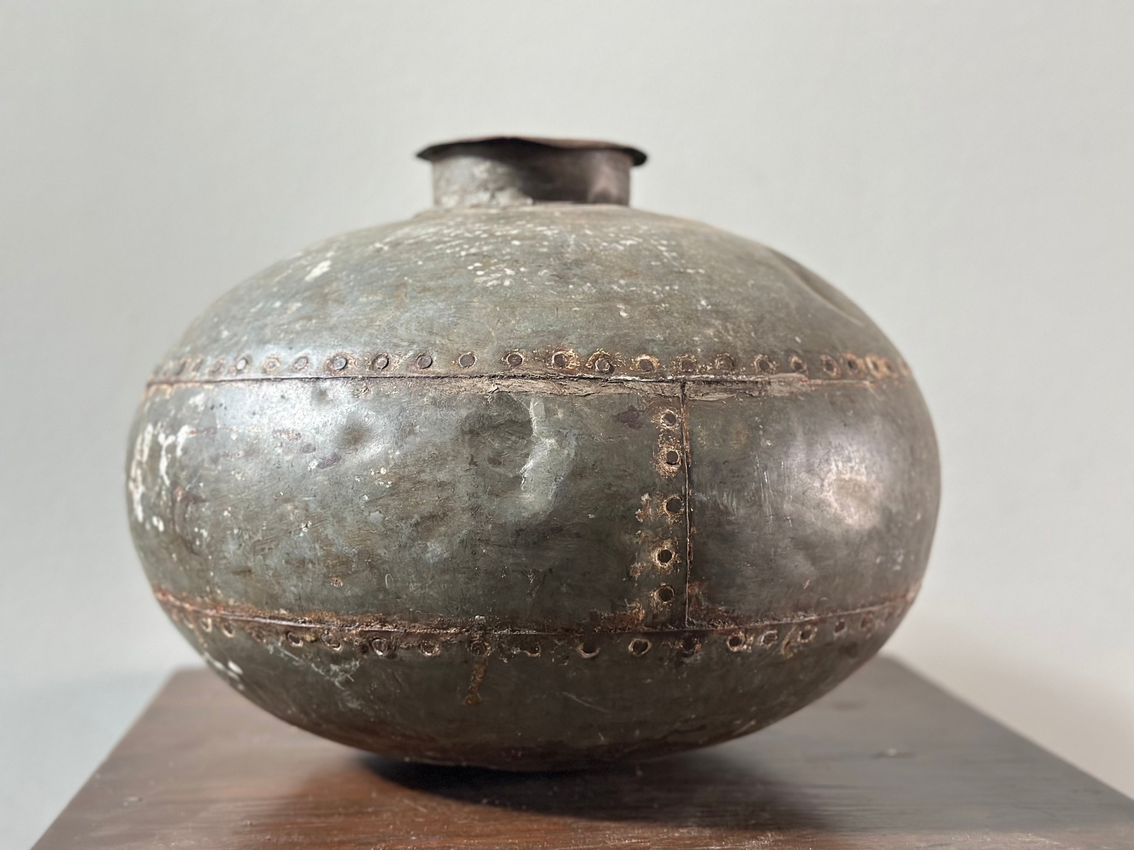 Antique Metal Water Pot