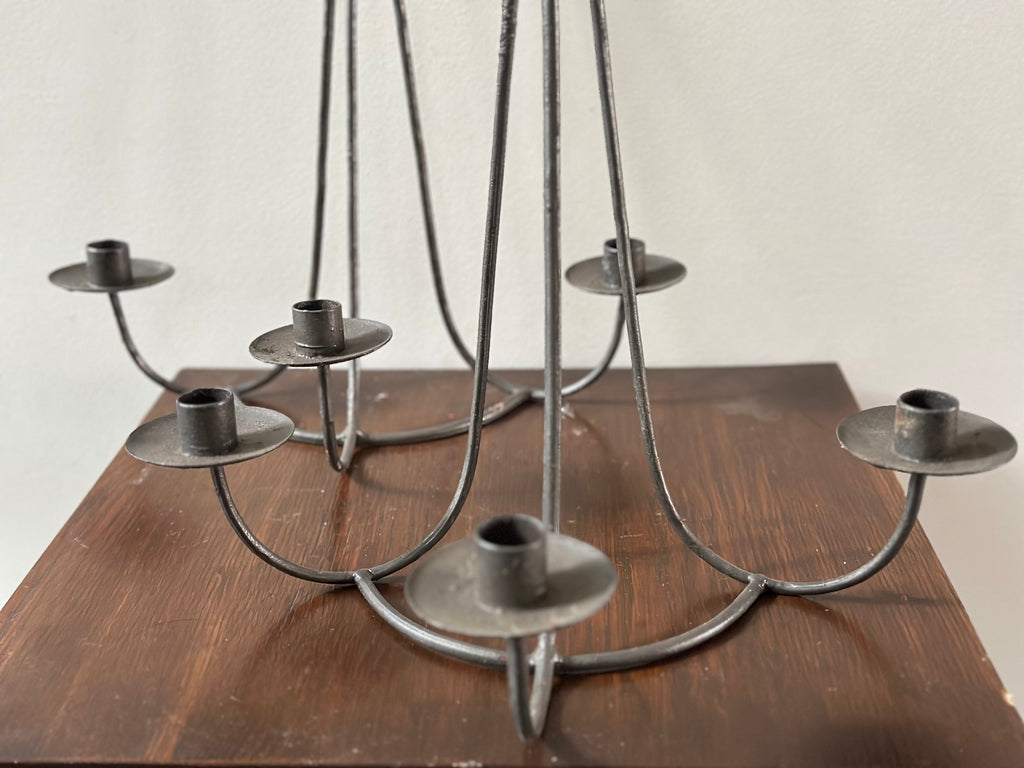 Wrought Iron Candelabras