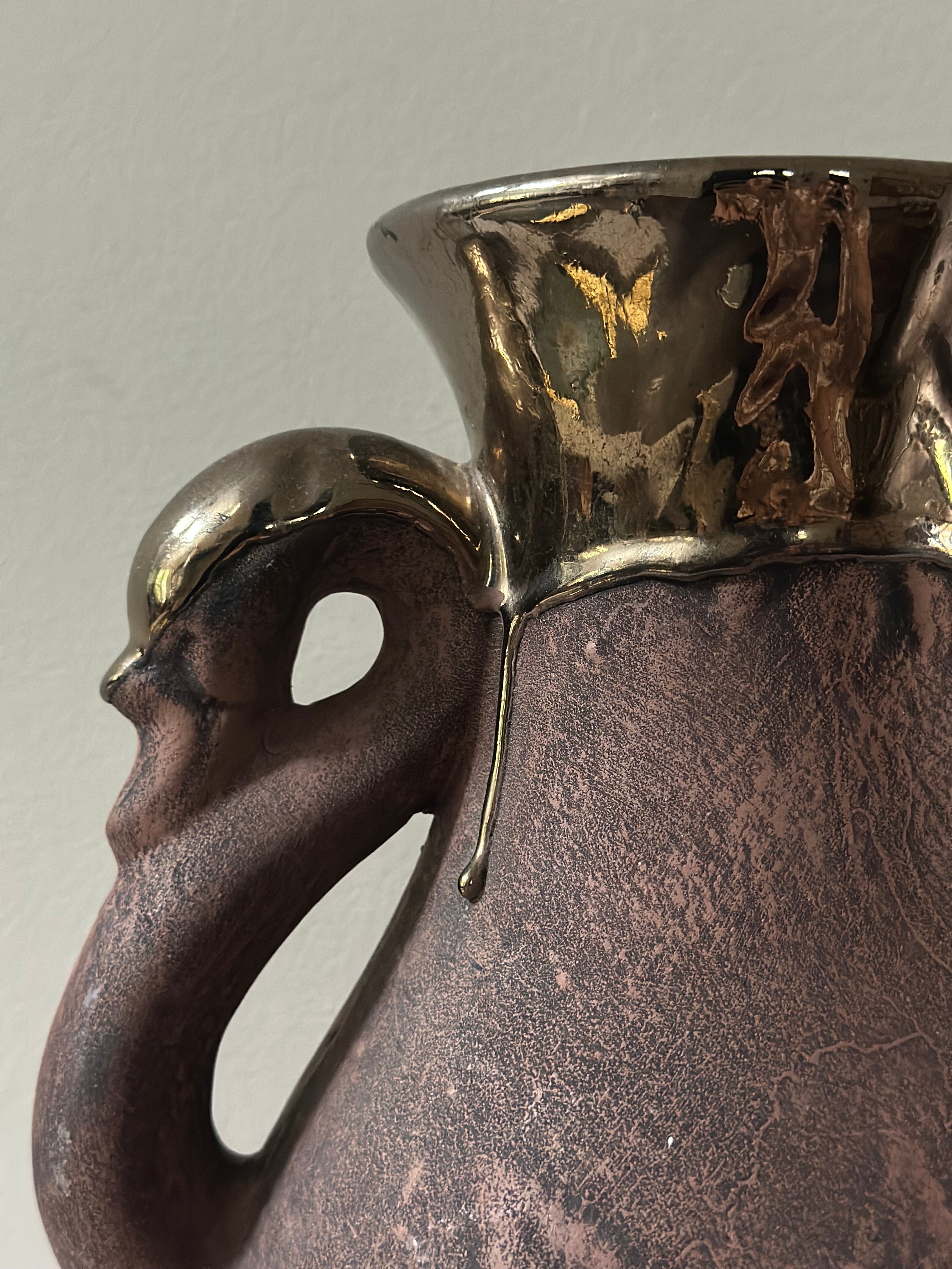 Vintage Mexican Pottery Vase