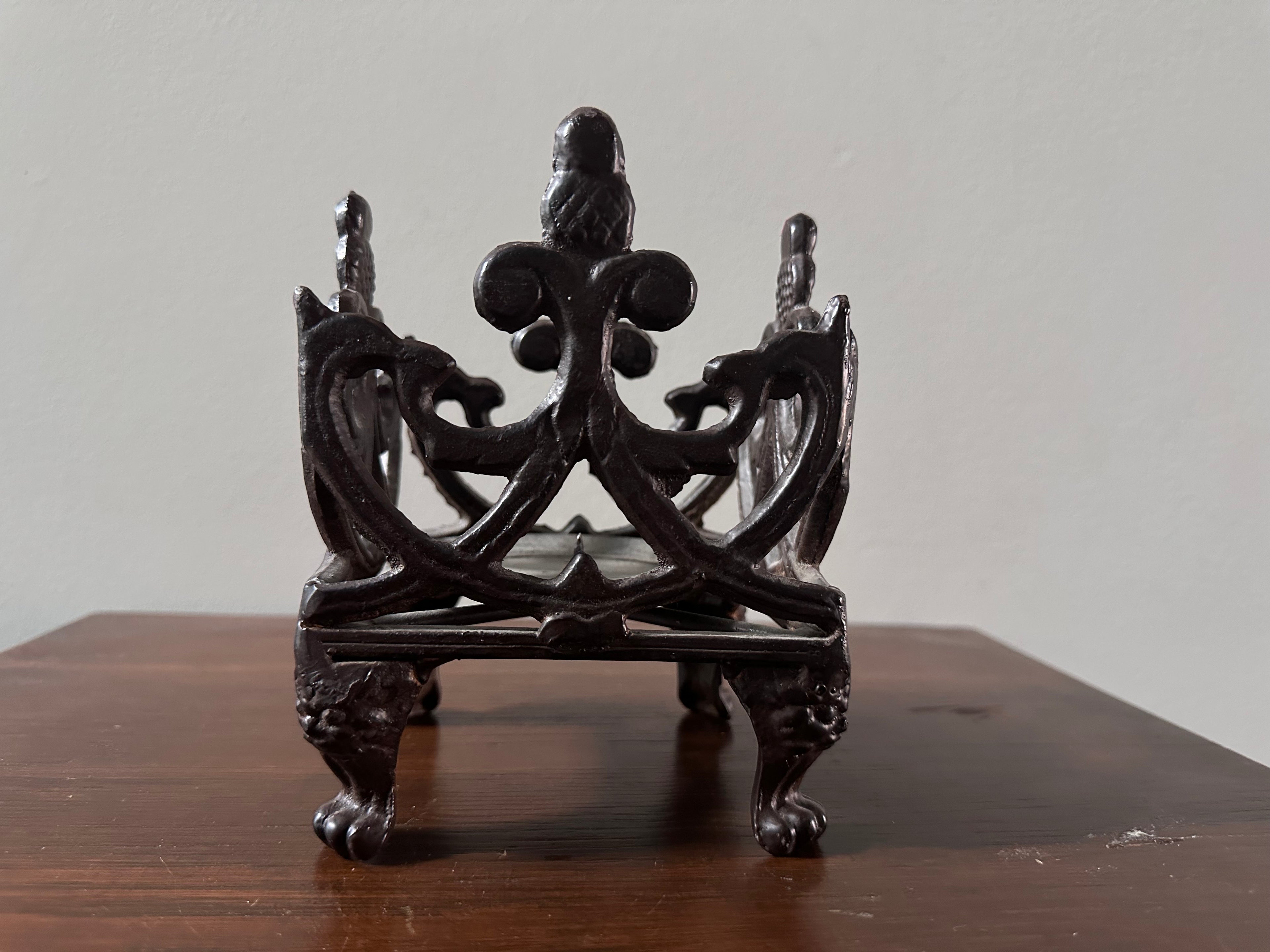 Iron Candle Holder