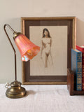 Art Nouveau Fluted Table Lamp