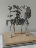 Vintage Don DRUMM Aluminum Sculpture, Lady Godiva