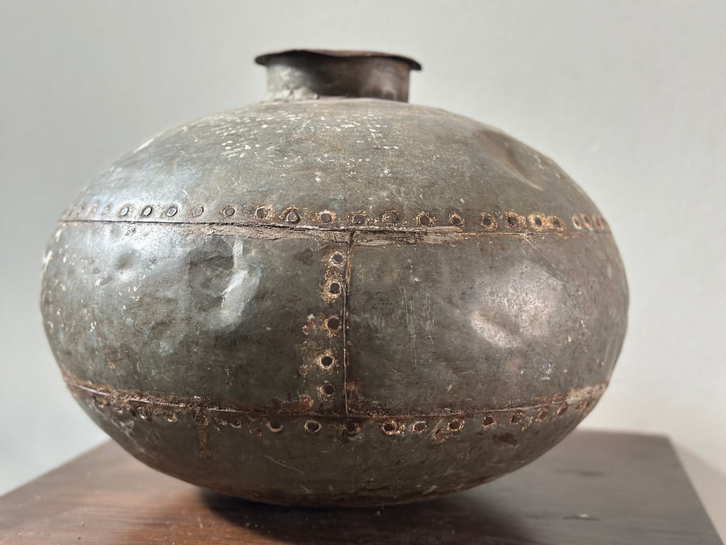Antique Metal Water Pot