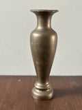 Ruffle Edge Brass Vase