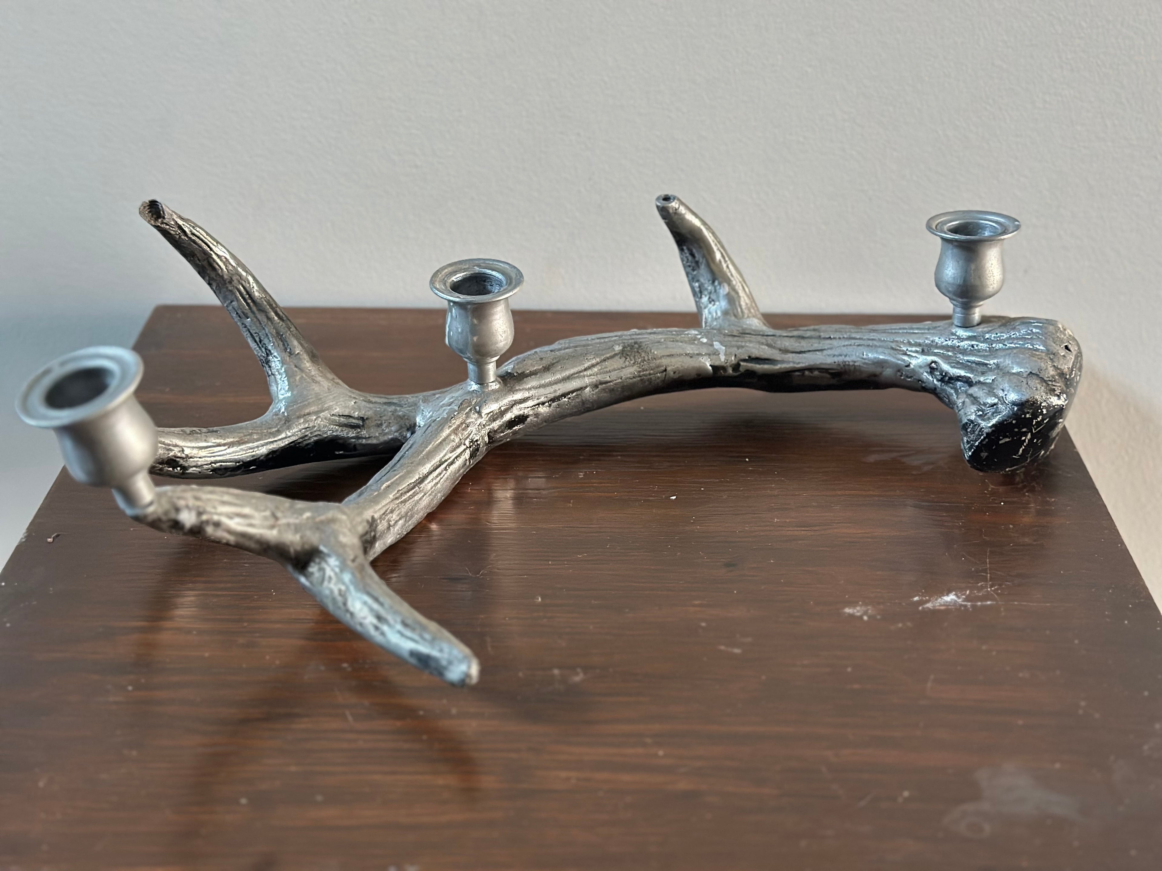 Stag Horn Antler Taper Holder