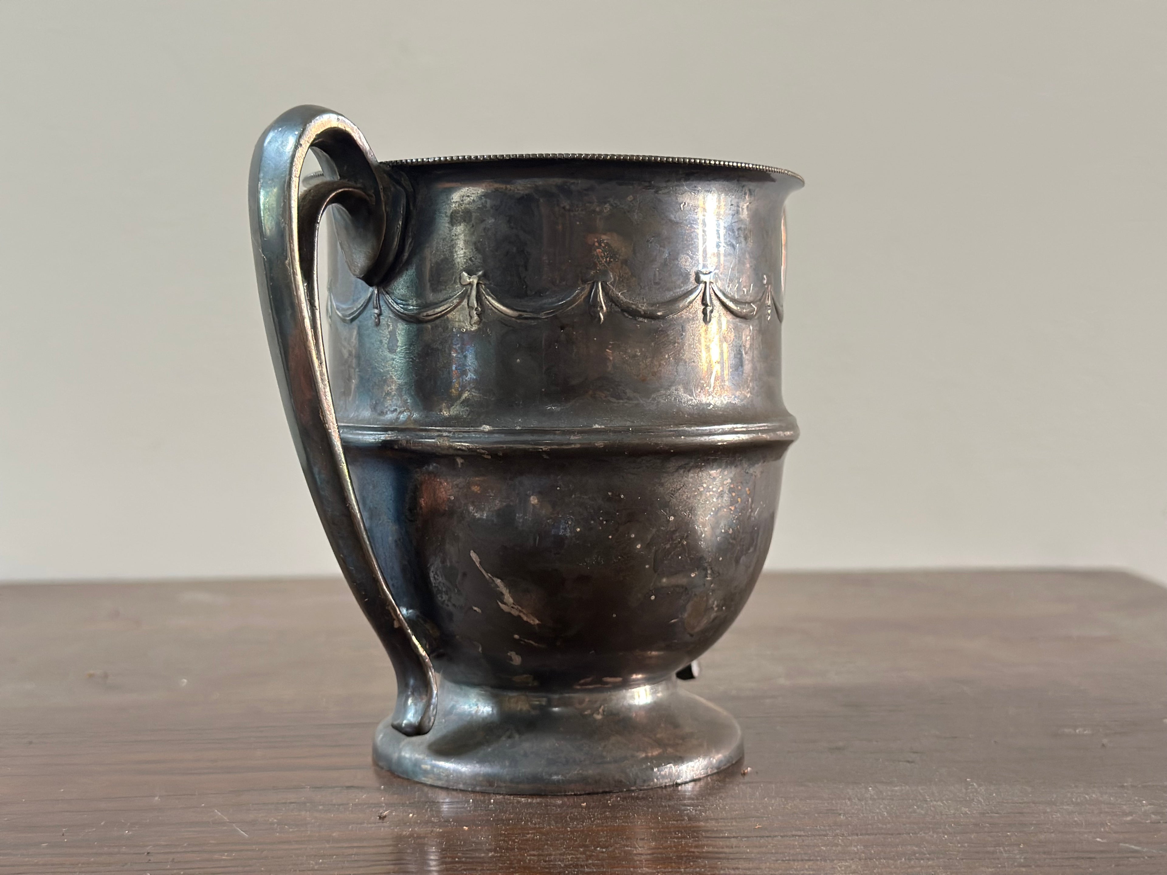 Antique Silver Plated Trophy