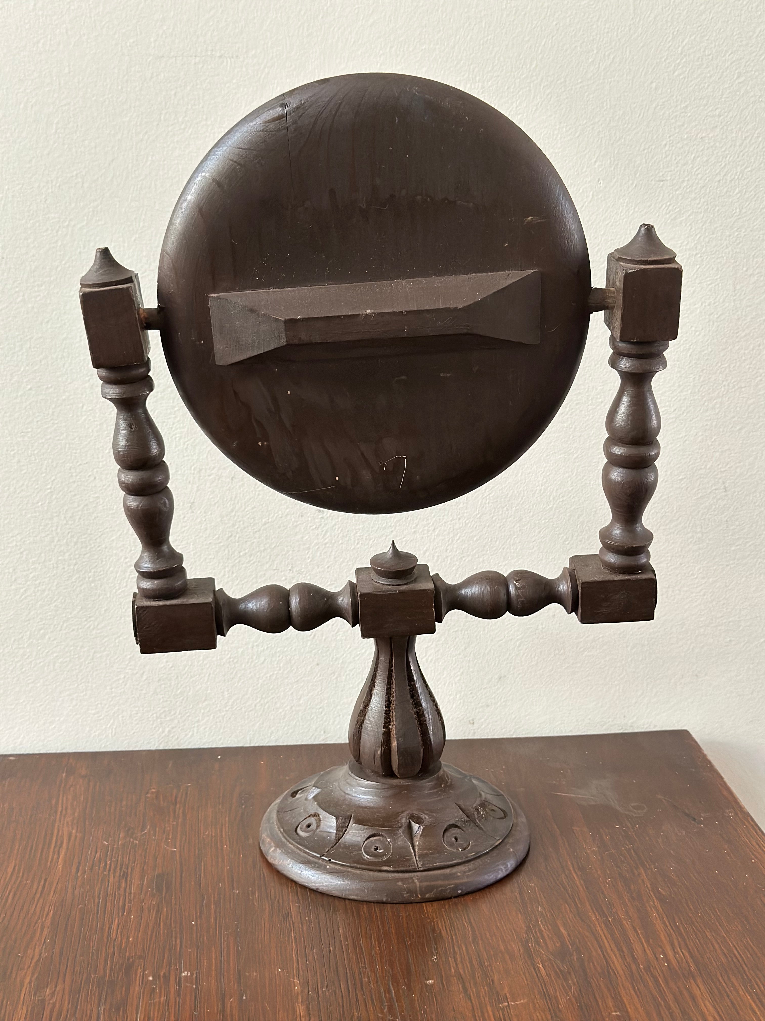 Hand Carved Vanity Mirror