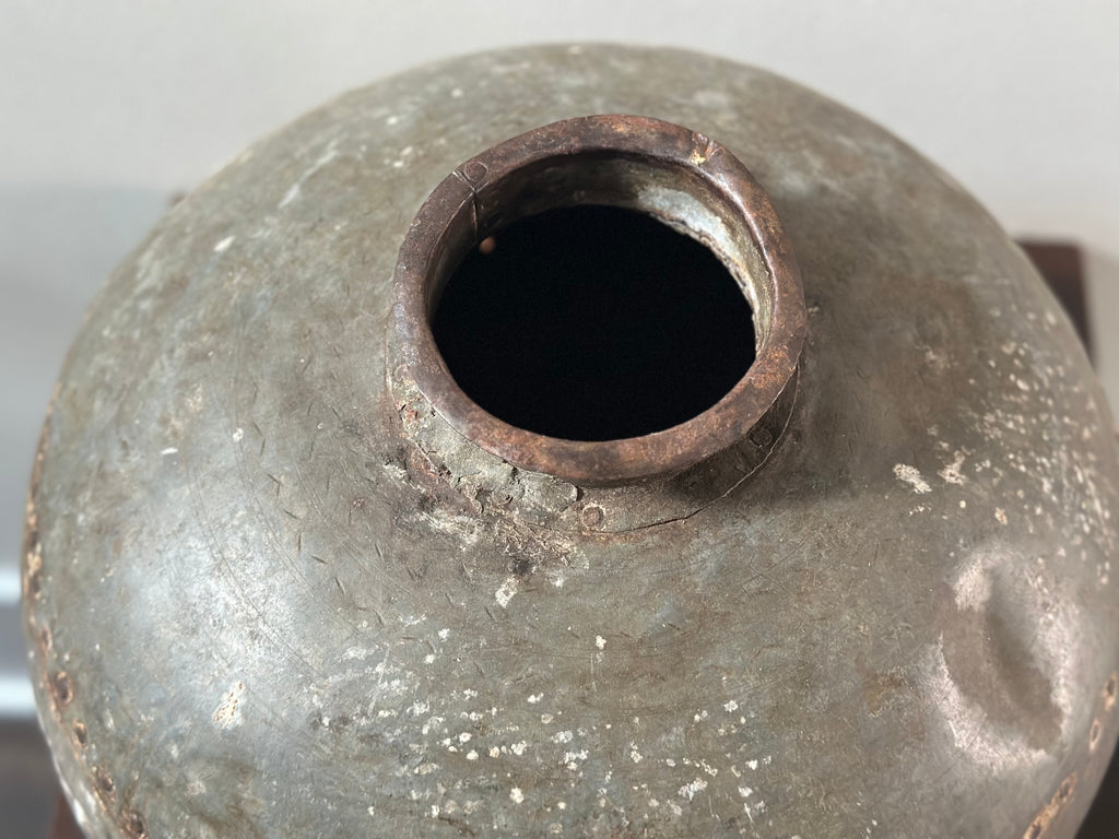 Antique Metal Water Pot