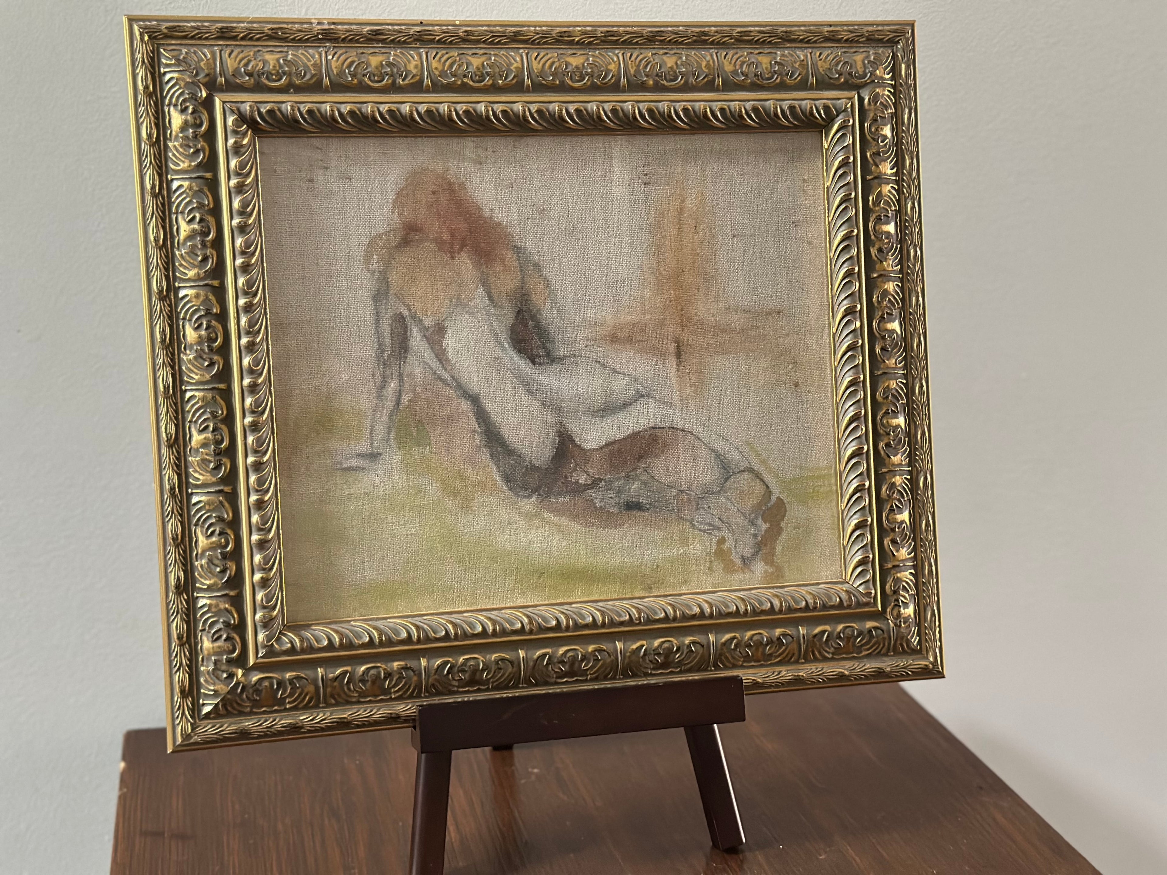 Vintage Nude Painting