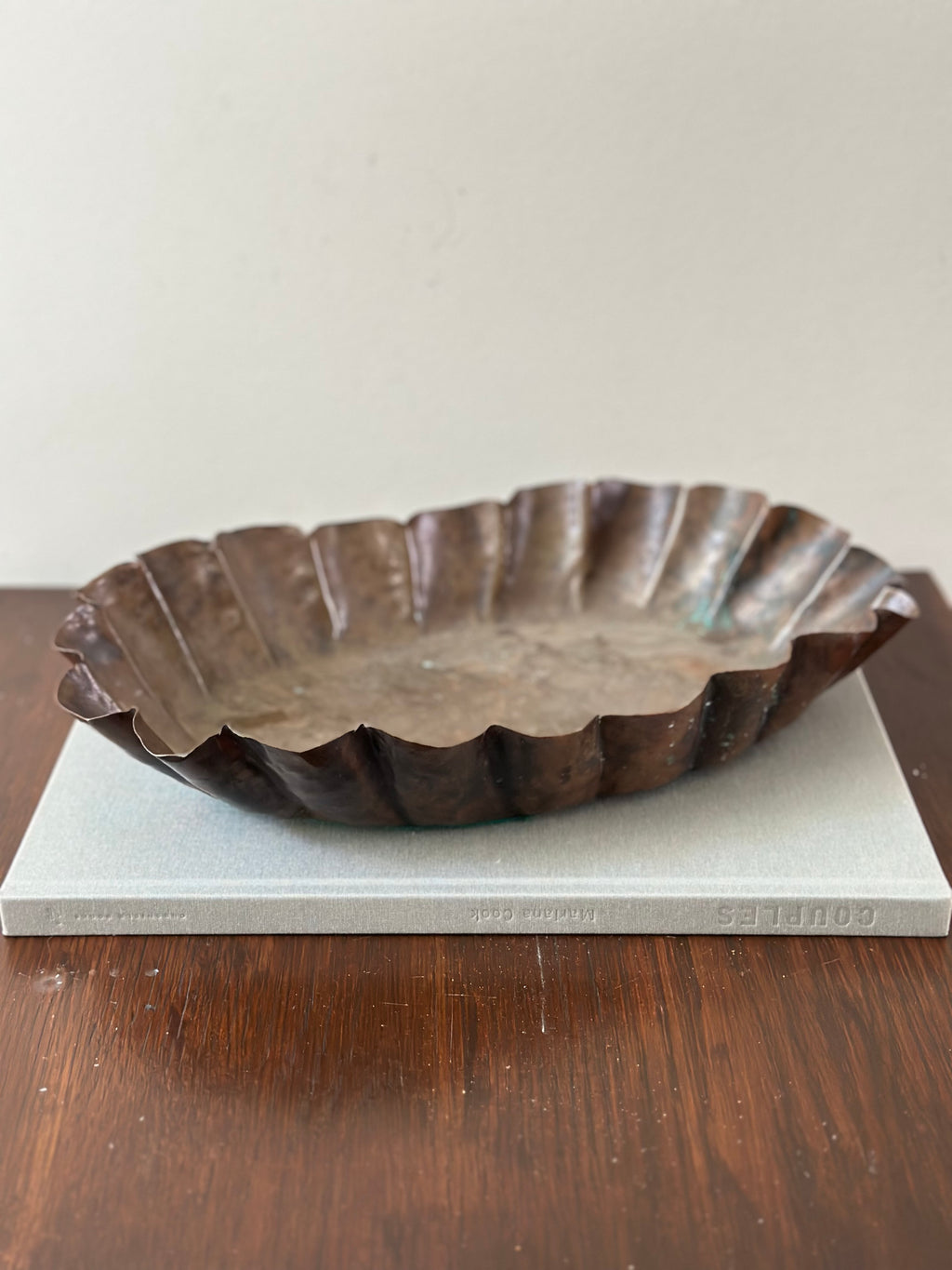 Hand Molded Copper Trinket Dish