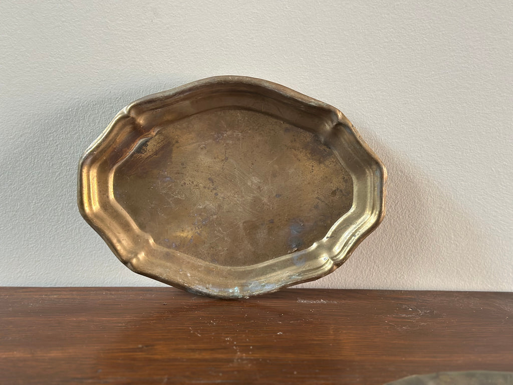 Trio of Brass Plates