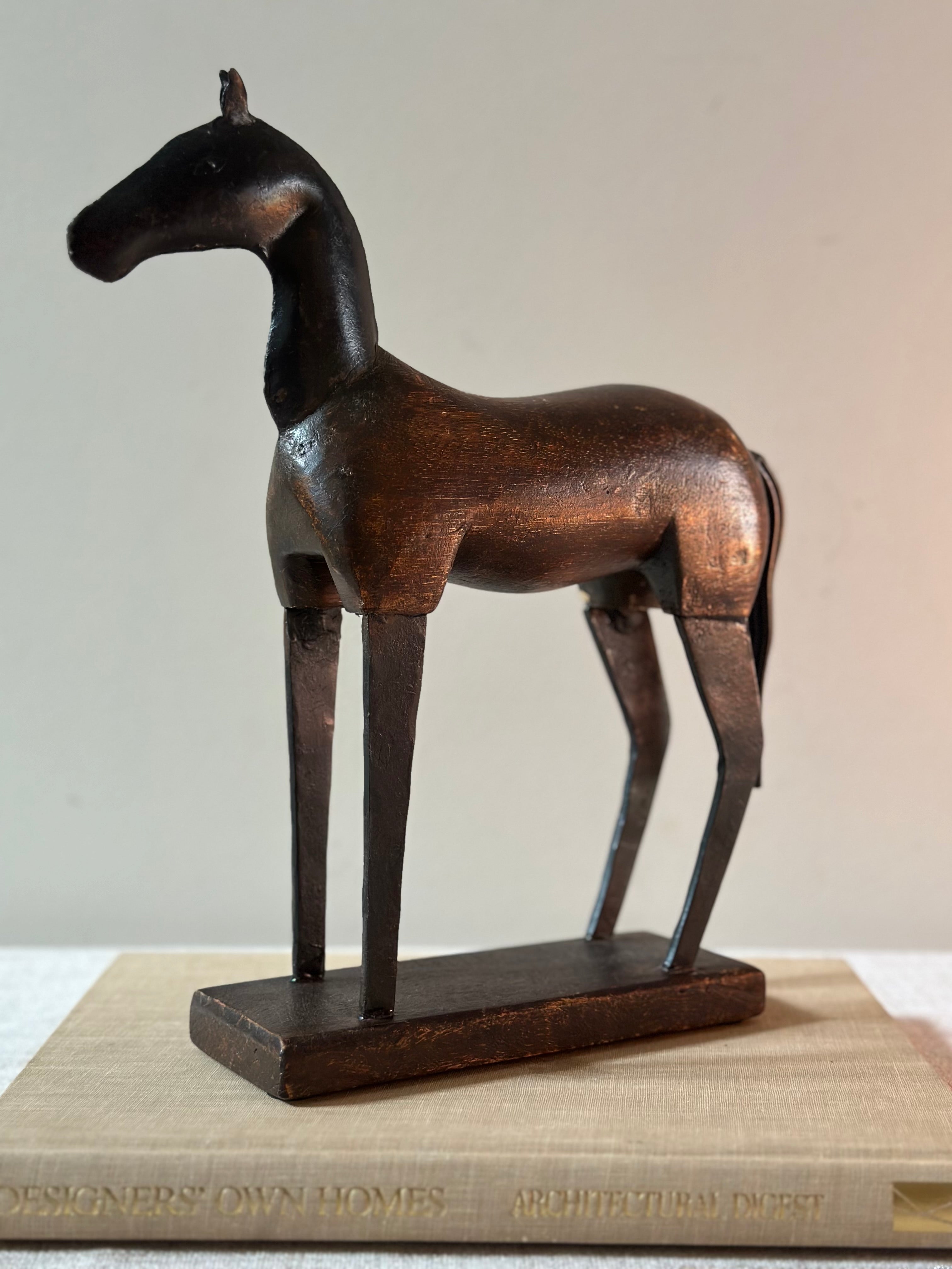 Vintage Horse Statue