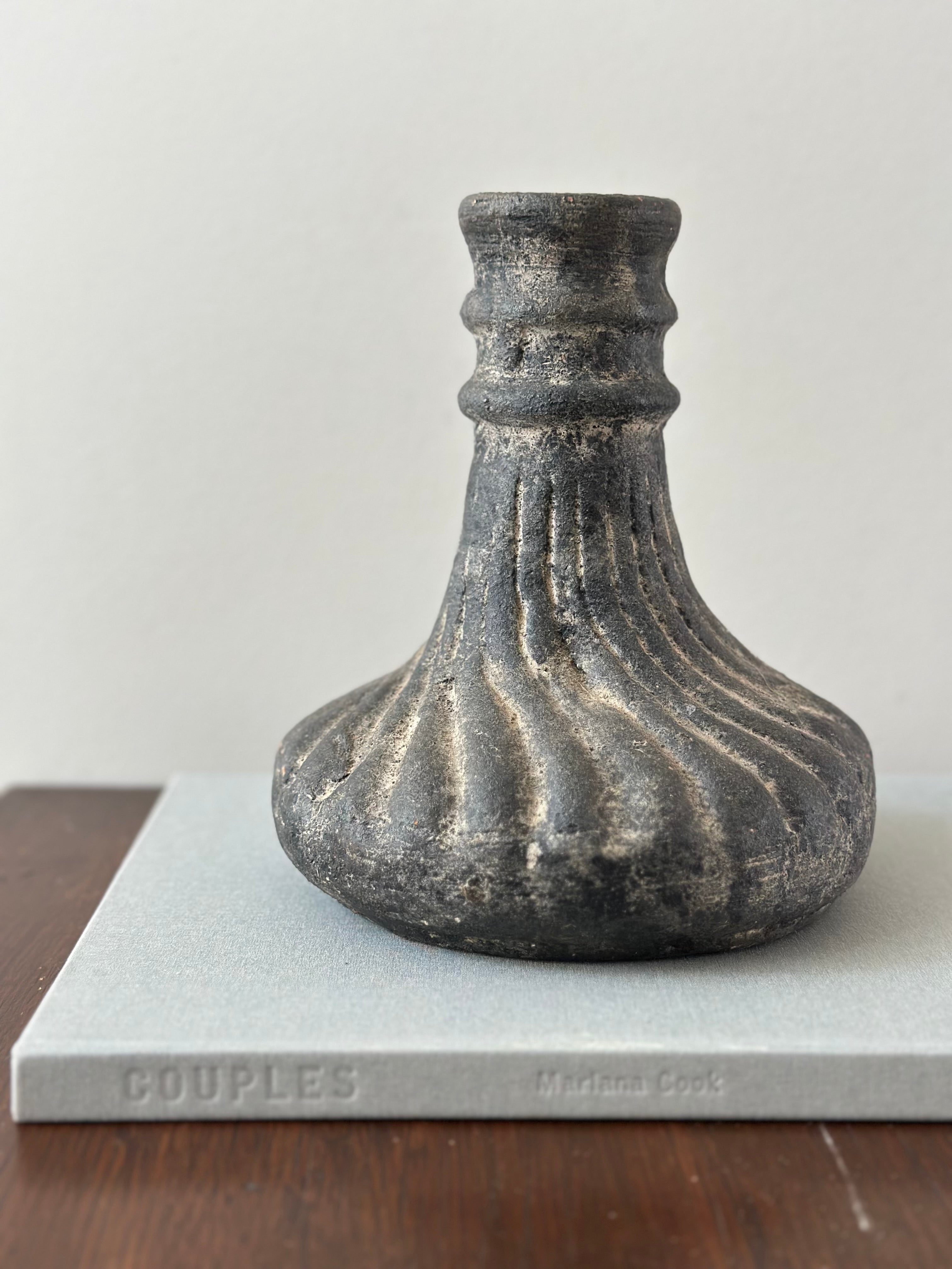 Primitive Style Clay Vase