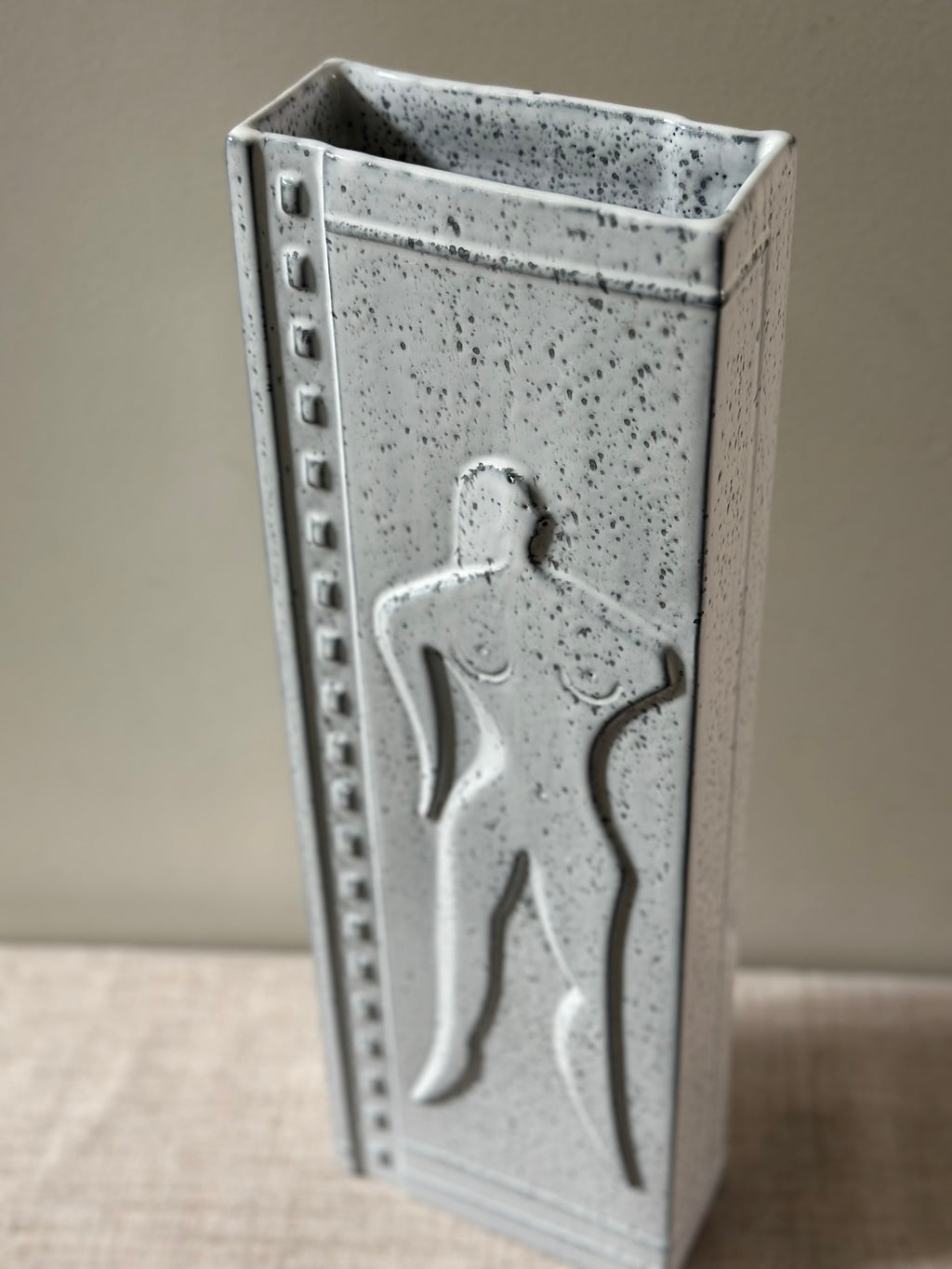 Vintage Ceramic Nude Vase