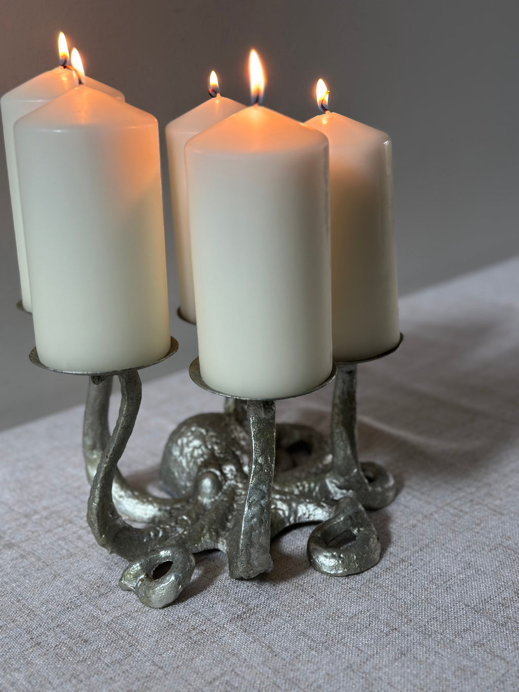 Vintage Octopus Candle Holder