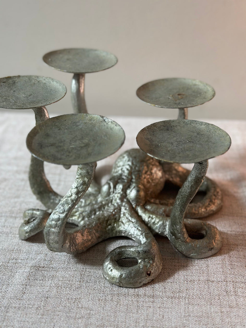 Vintage Octopus Candle Holder