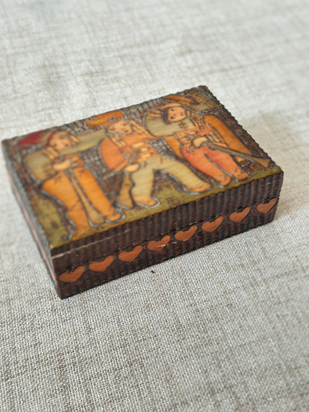Vintage Polish Trinket Box