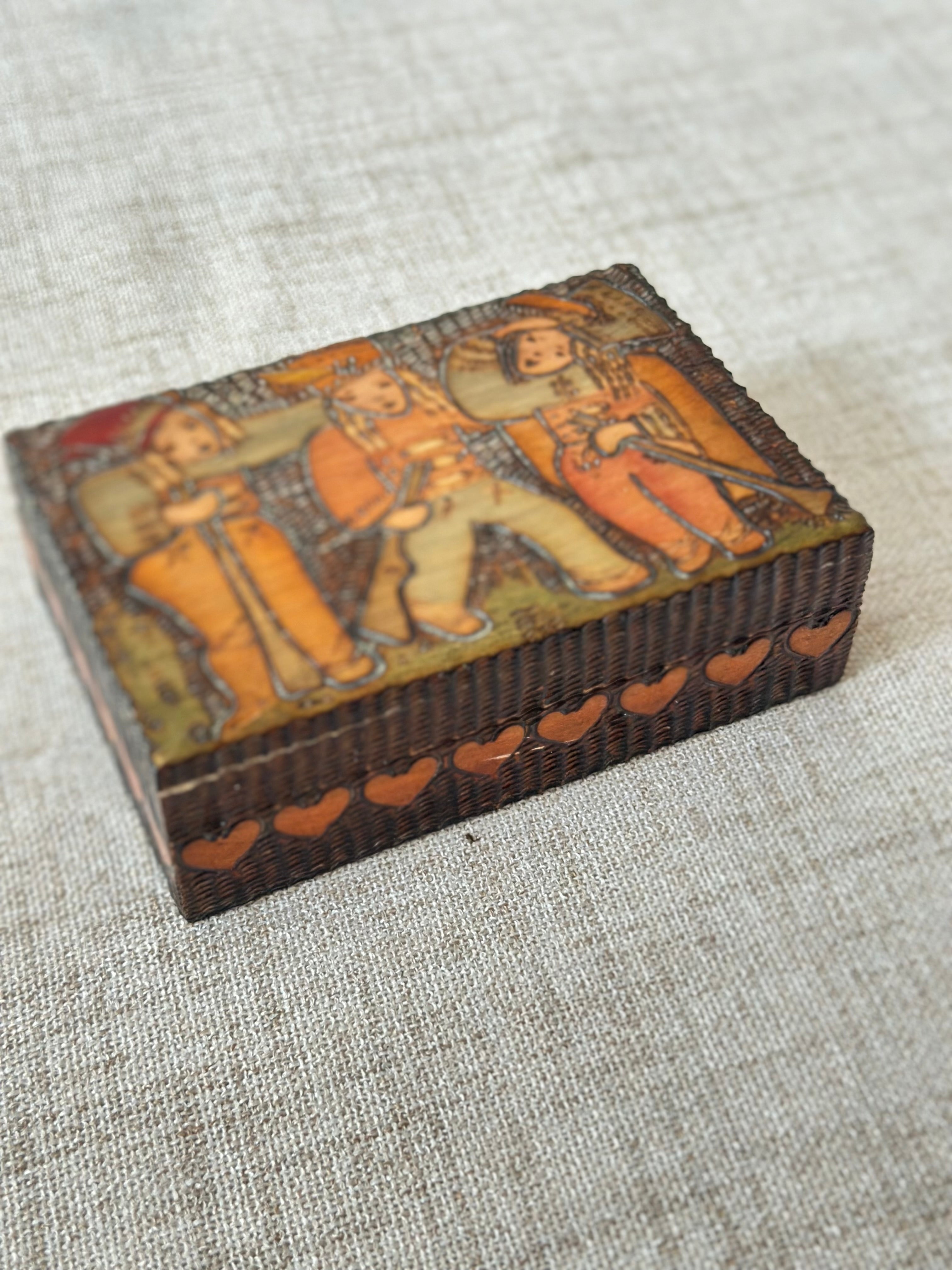 Vintage Polish Trinket Box
