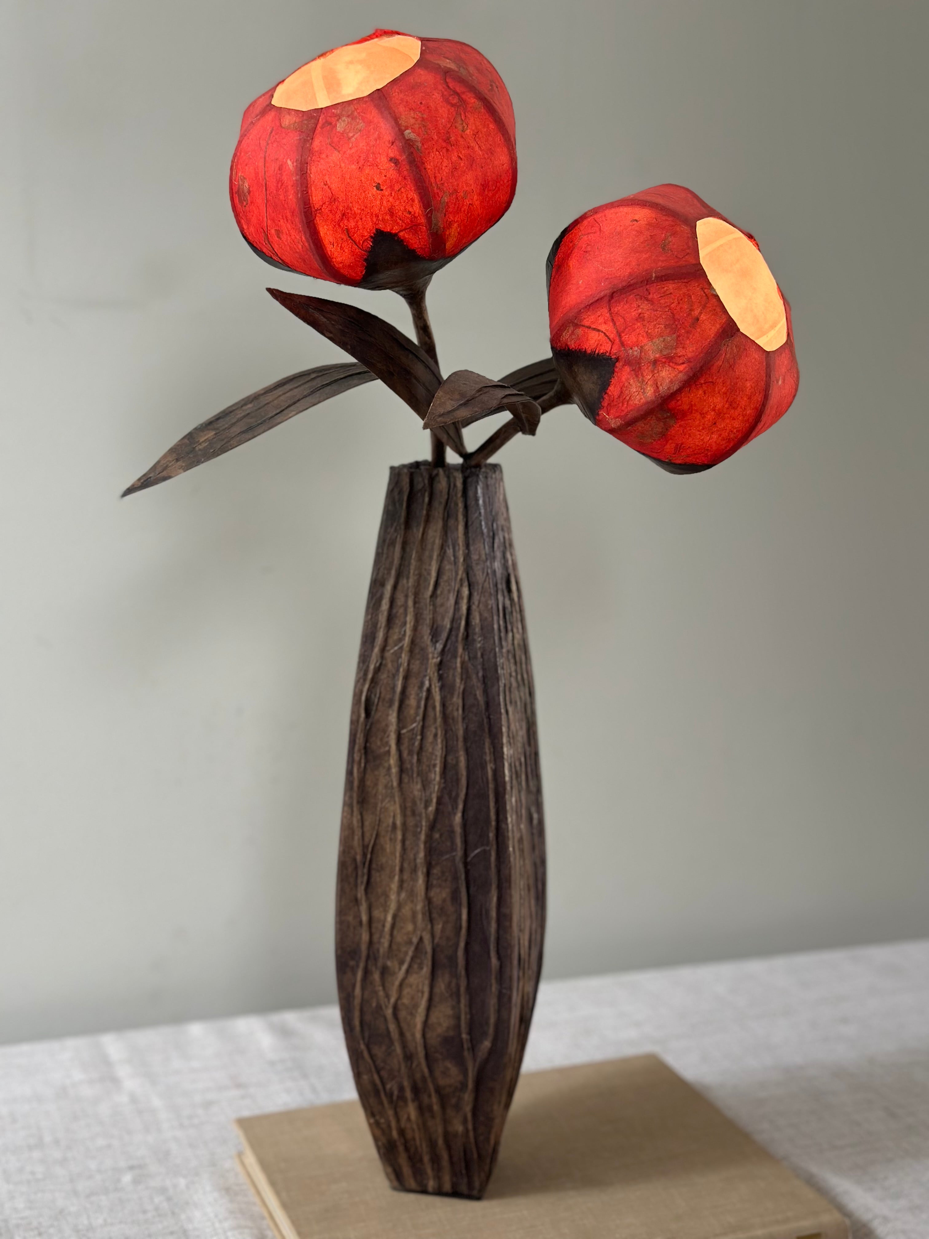 Handcrafted Floral Lamp