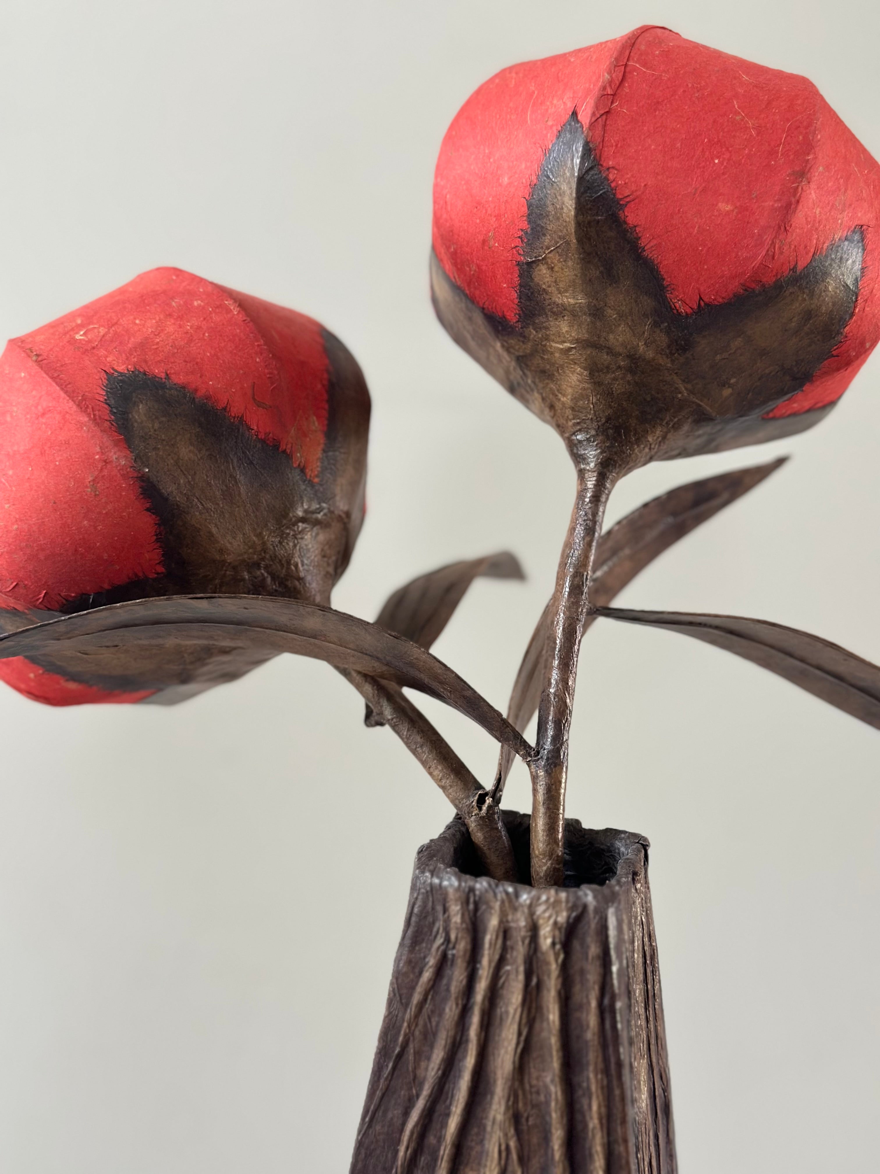 Handcrafted Floral Lamp