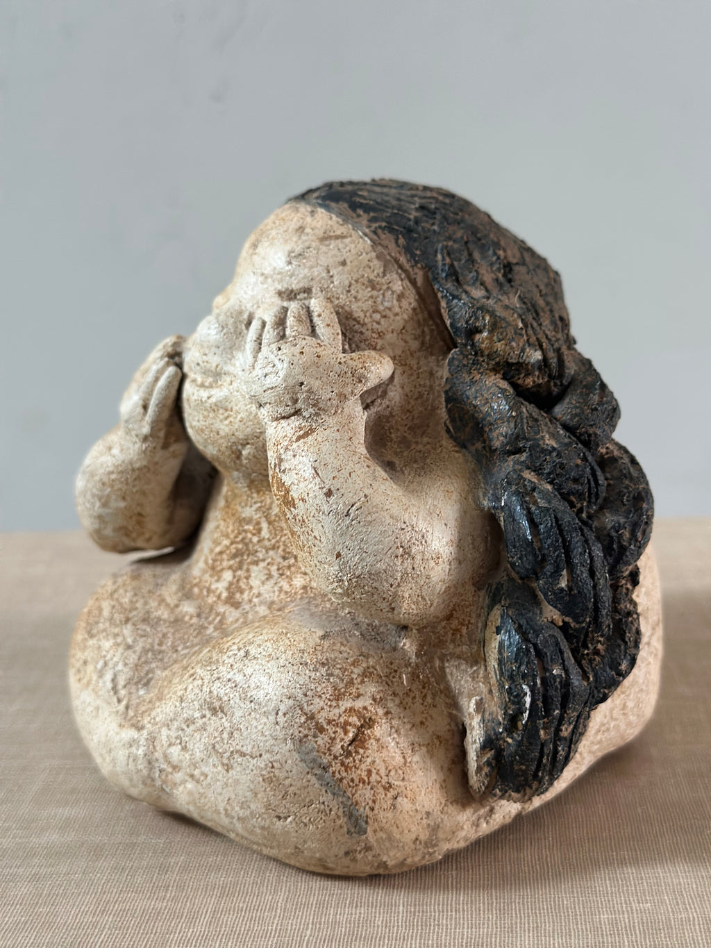 Vintage Mexican Female Figurine