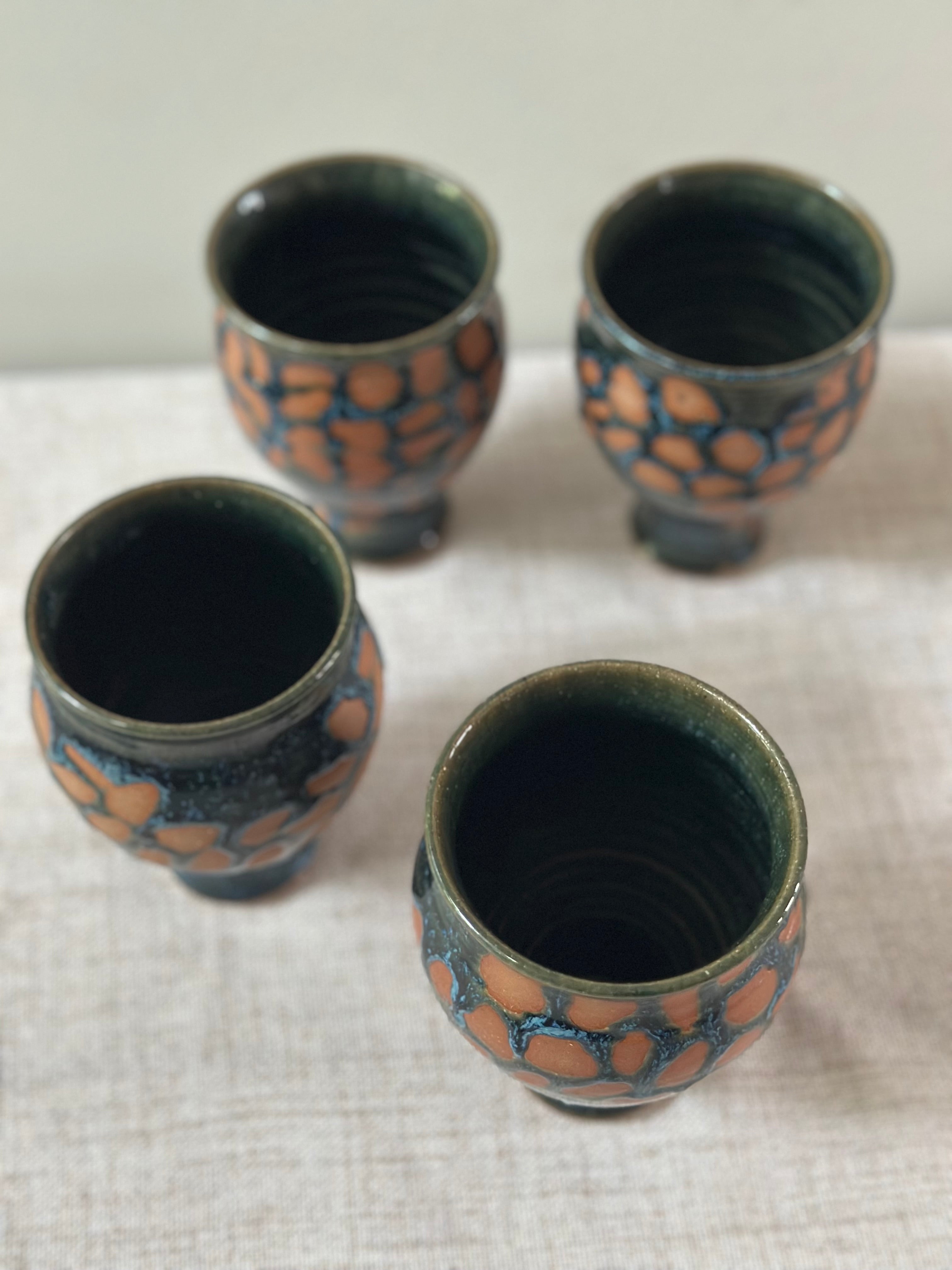 Handmade Studio Pottery Cups