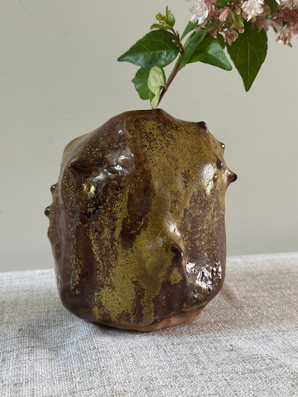 Handmade Studio Pottery Bud Vase