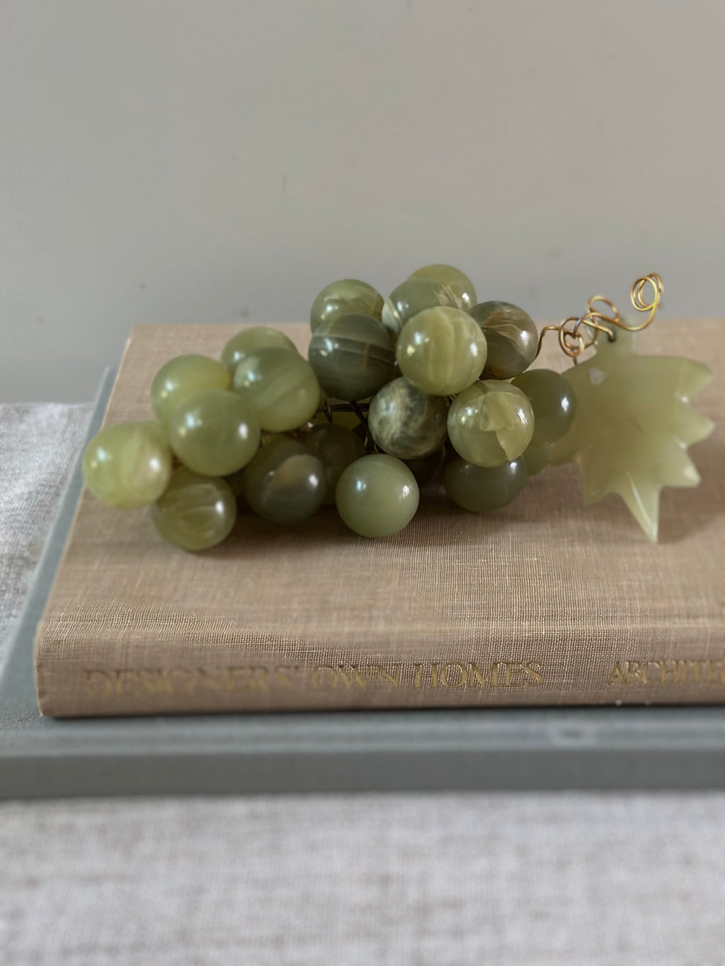 Vintage Stone Grape Cluster