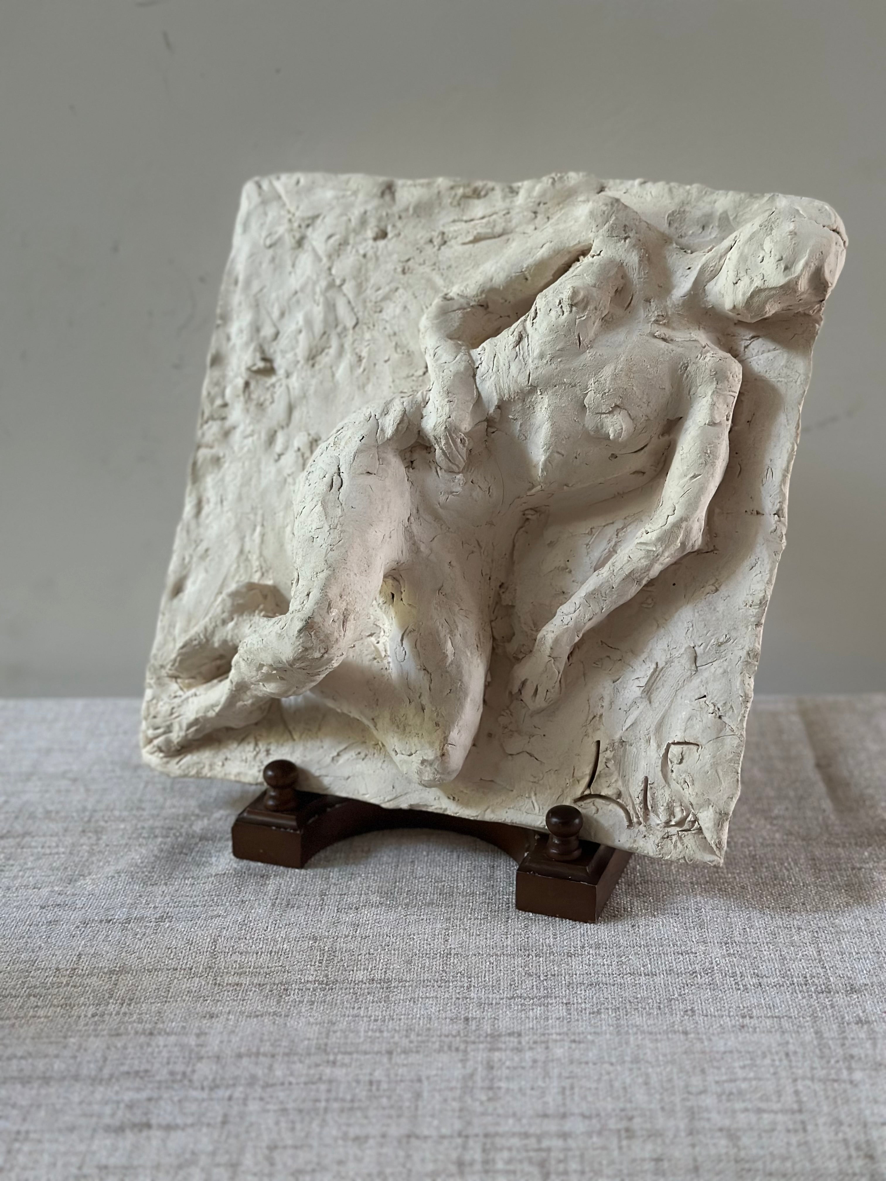 Reclining Nude Signed Sculpture