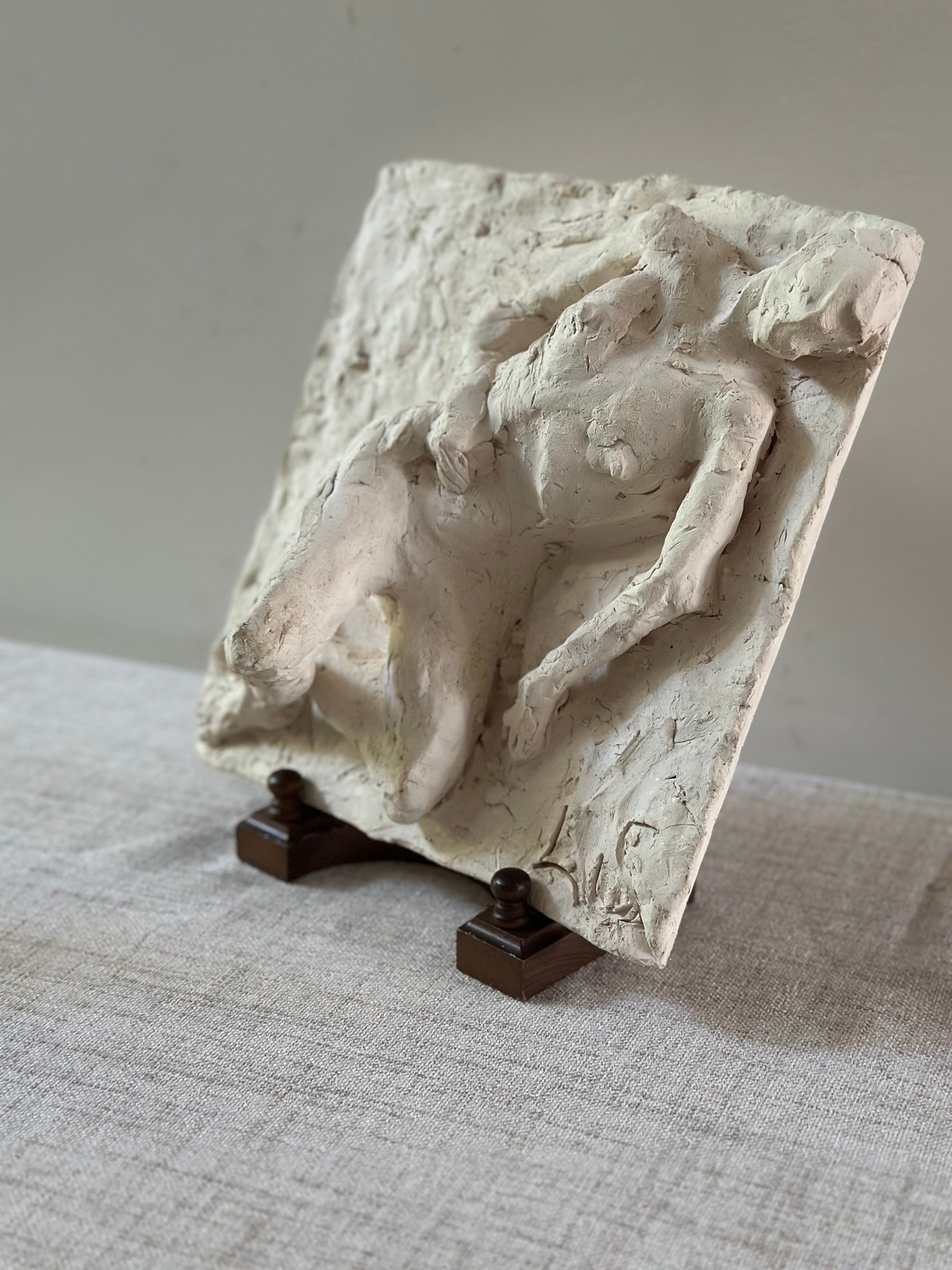 Reclining Nude Signed Sculpture