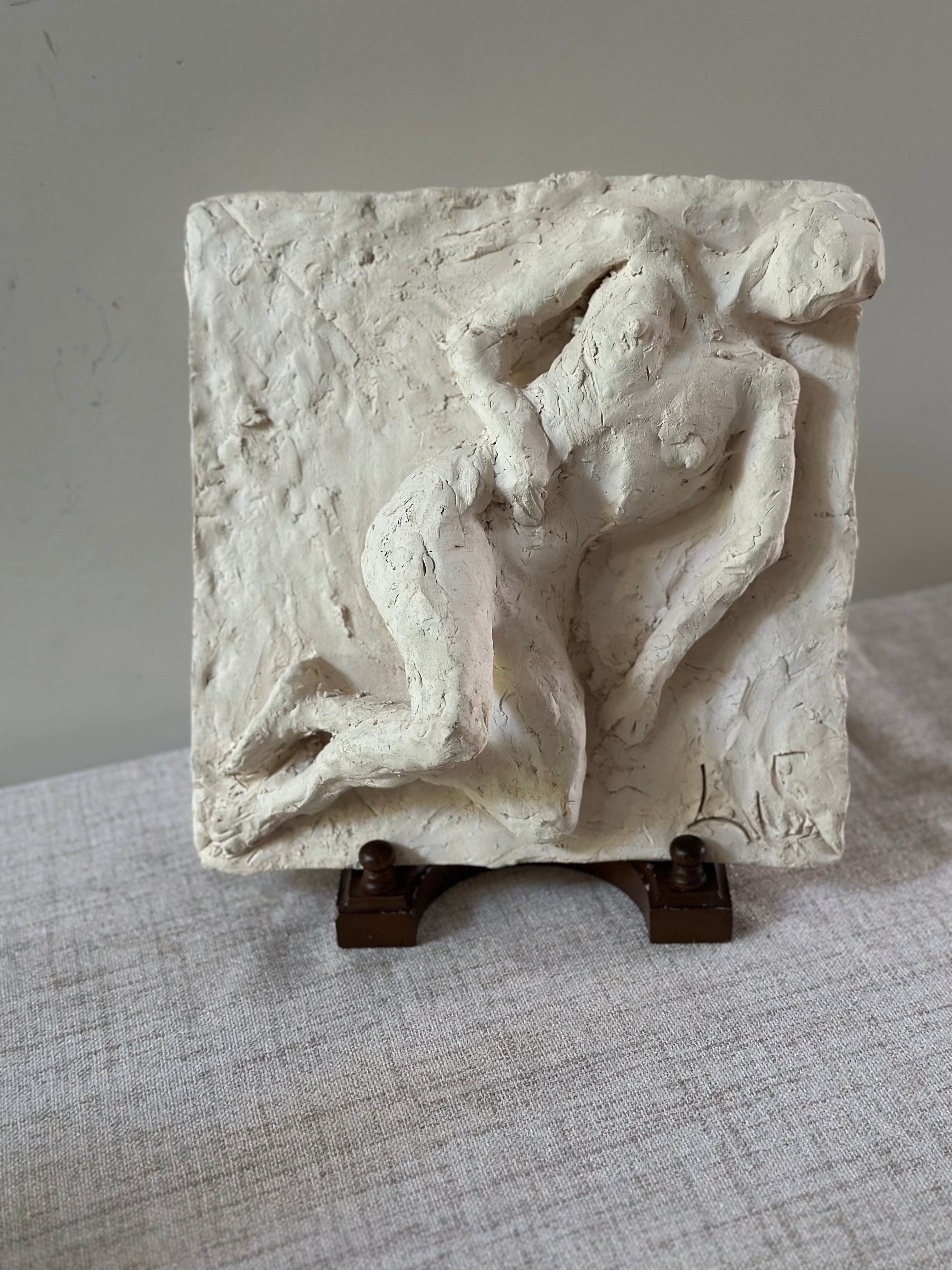 Reclining Nude Signed Sculpture