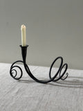 Wrought Iron Spiral Candlestick