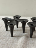Vintage Dansk Iron Candle Holders
